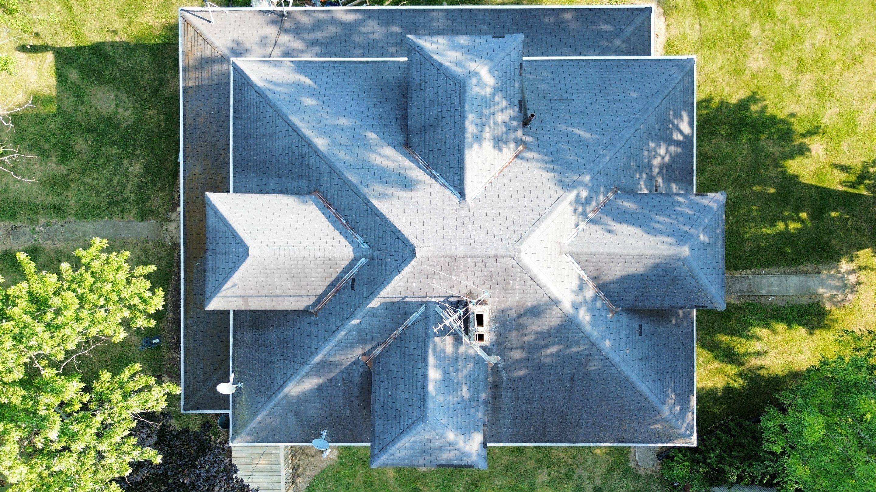 Residential Roofing Installation using Performance Panel Metal - Copper Metallic by RoofX 