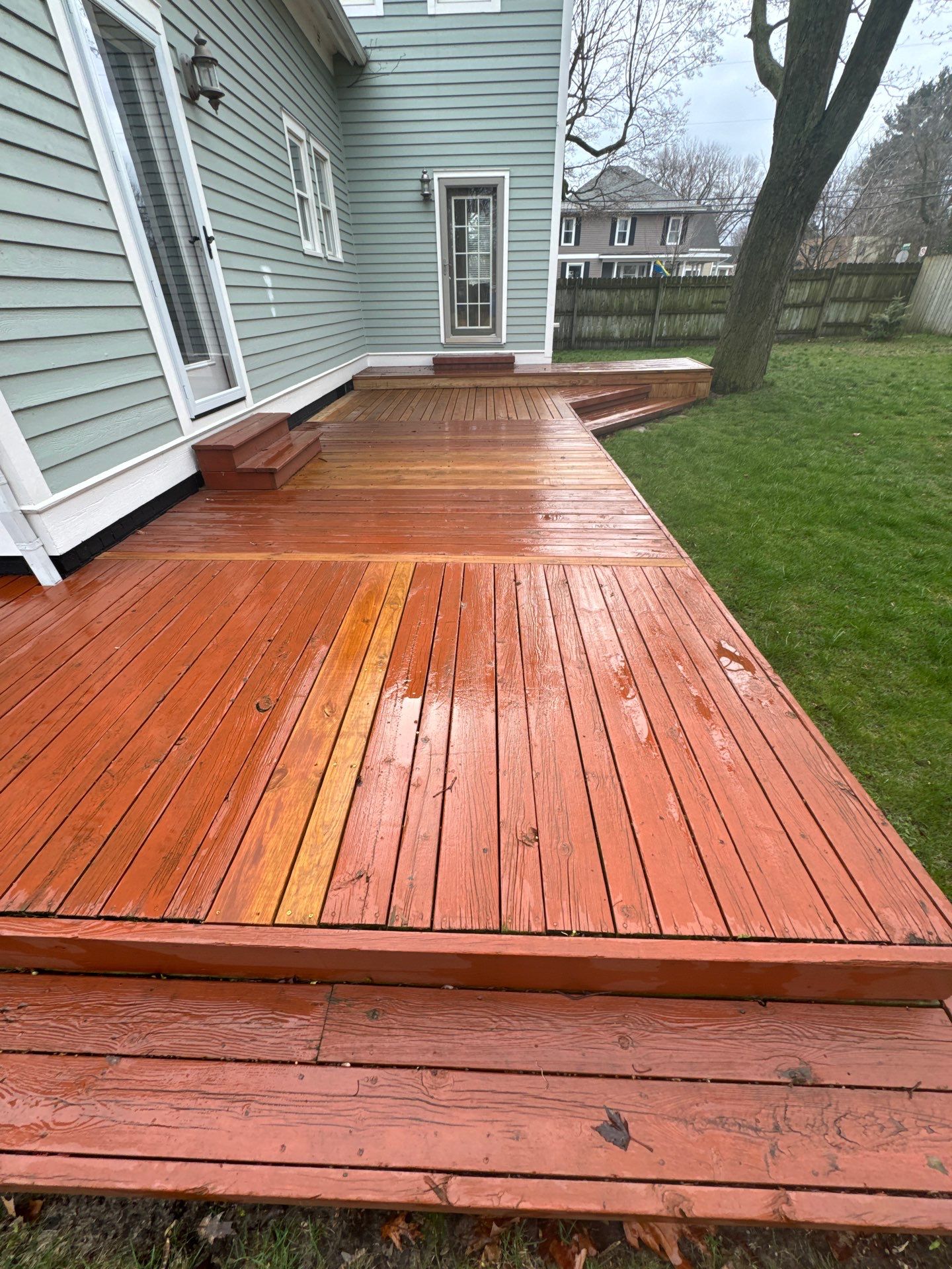 Exterior Painting and Deck staining by Gordon Painting