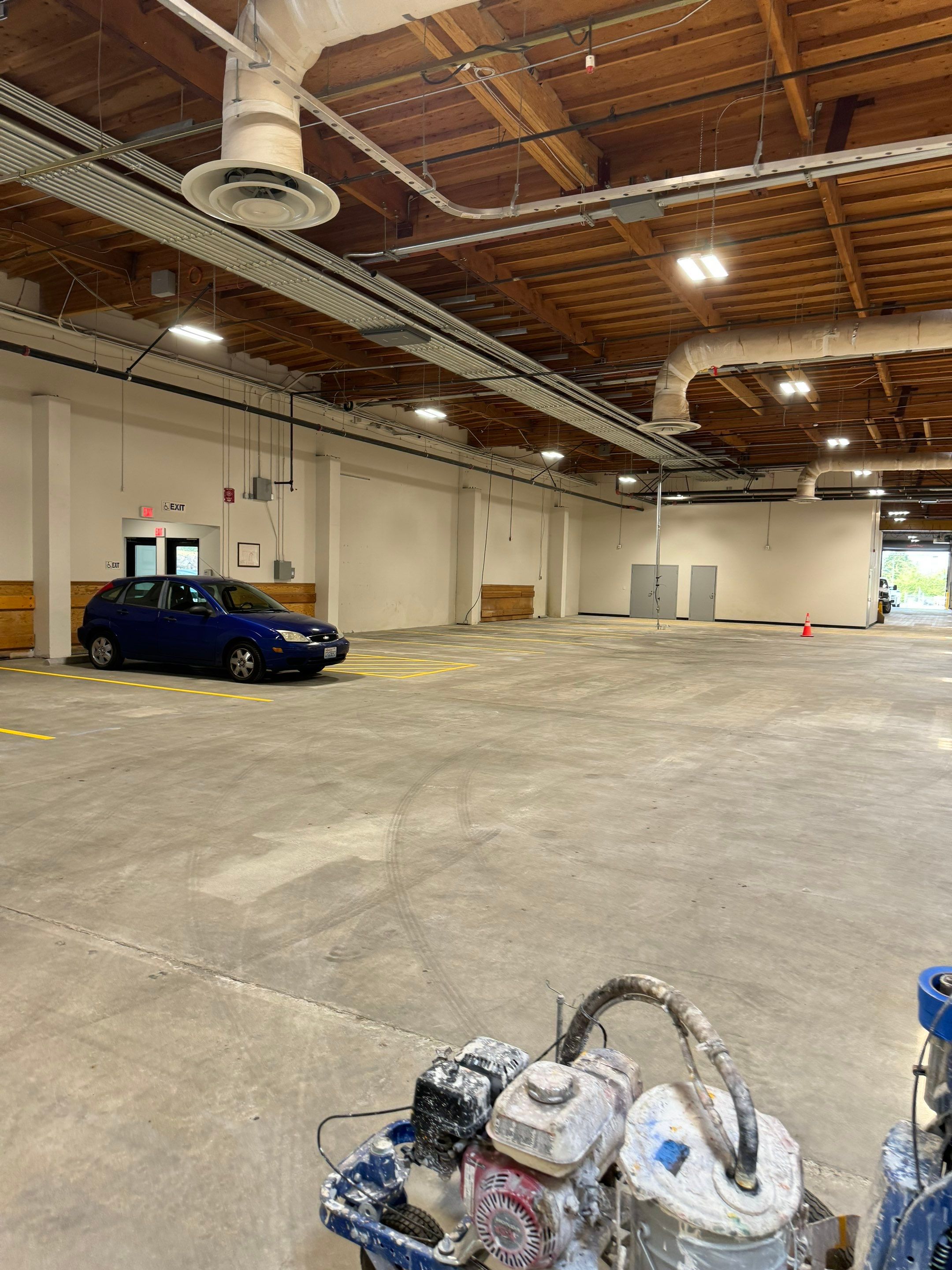 USPS Asphalt Patch Repair, Indoor Parking Lot Sandblast, Outdoor Parking Lot Sealcoating & Indoor/Outdoor Parking Lot Striping  by Jireh Asphalt & Concrete Inc 
