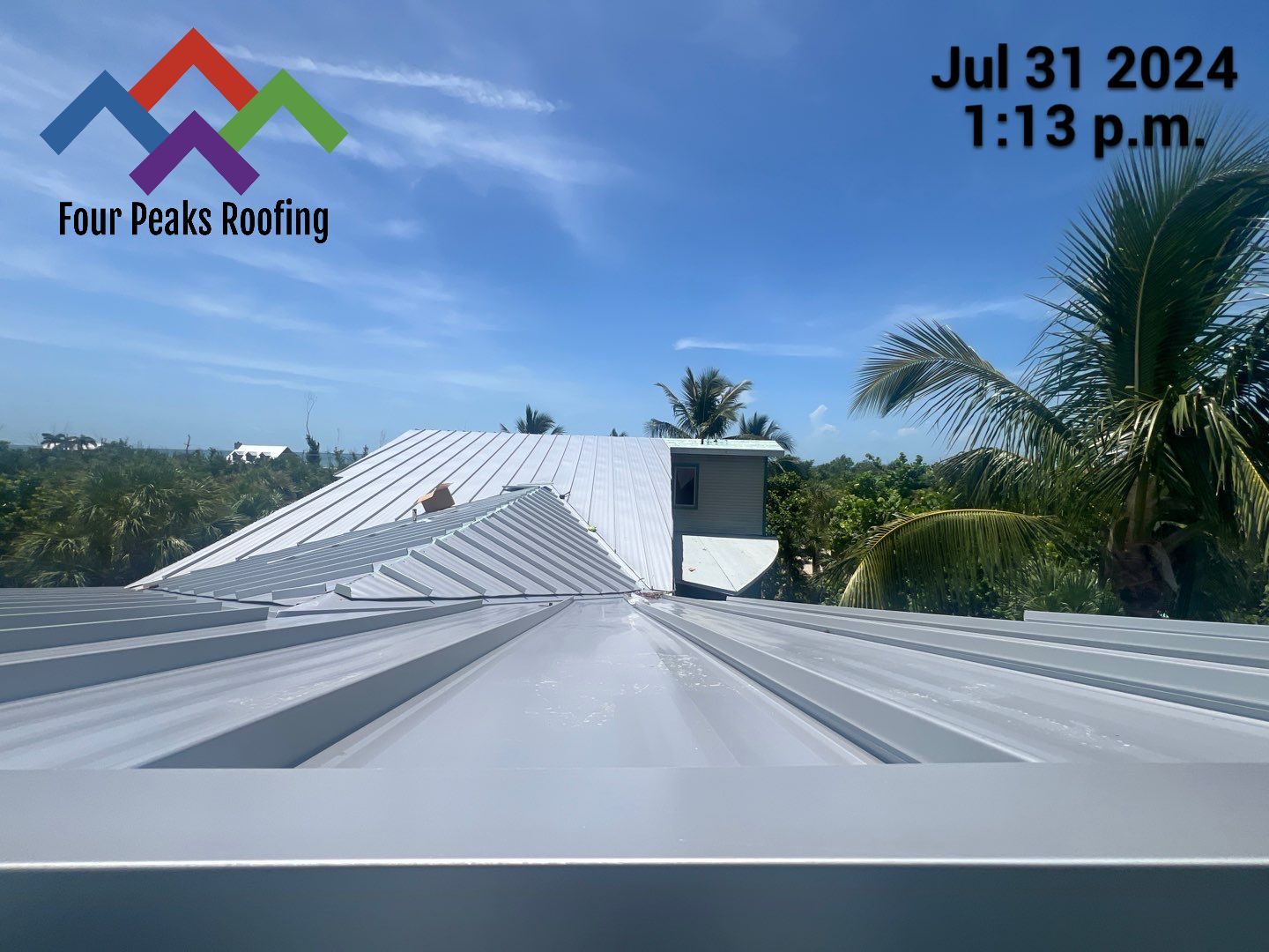 Residential Roof Installation by Four Peaks Roofing