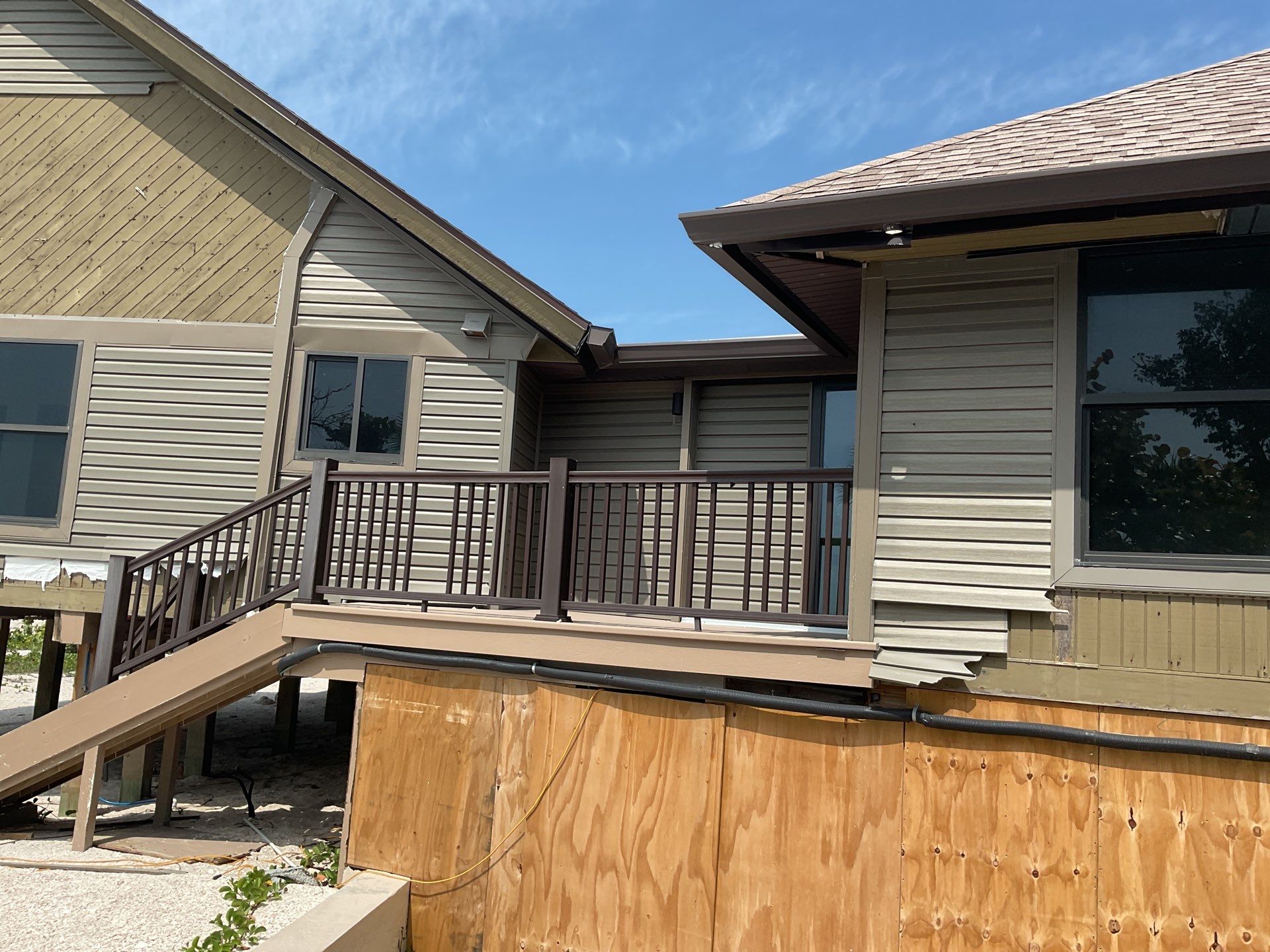 Commercial Gutter Installation in Sanibel FL by Gutter Professors