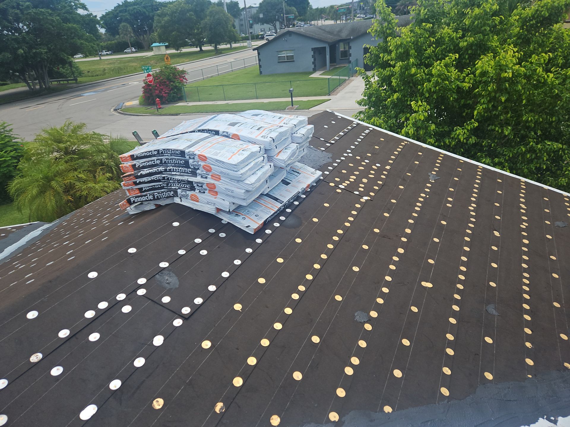 Residential Roofing Installation using Atlas by BLUES BROTHERS ROOFING