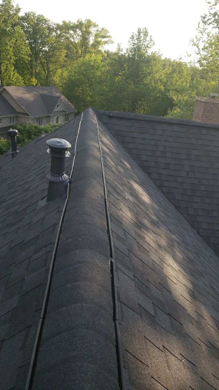 Great Falls: CertainTeed Landmark Pro Designer Shingles in Max Def Moire Black by RM Banning, Inc.