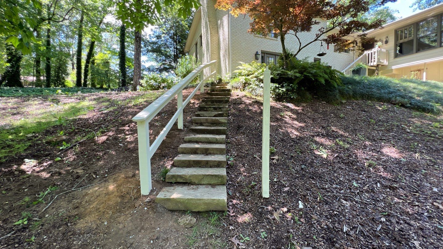 Mountain Brook - Handrail by Pillar and Pine
