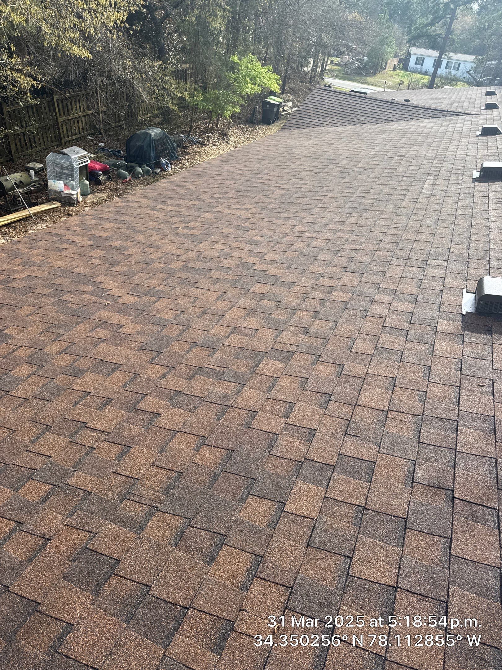 Insurance Claim Roof Replacement Using CertainTeed Landmark Shingles by RGR Construction and Roofing, LLC