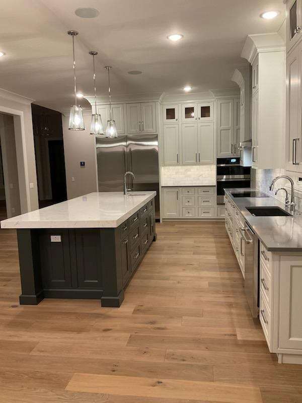 New Kitchen using Shiloh Cabinetry by Kitchen Works LLC