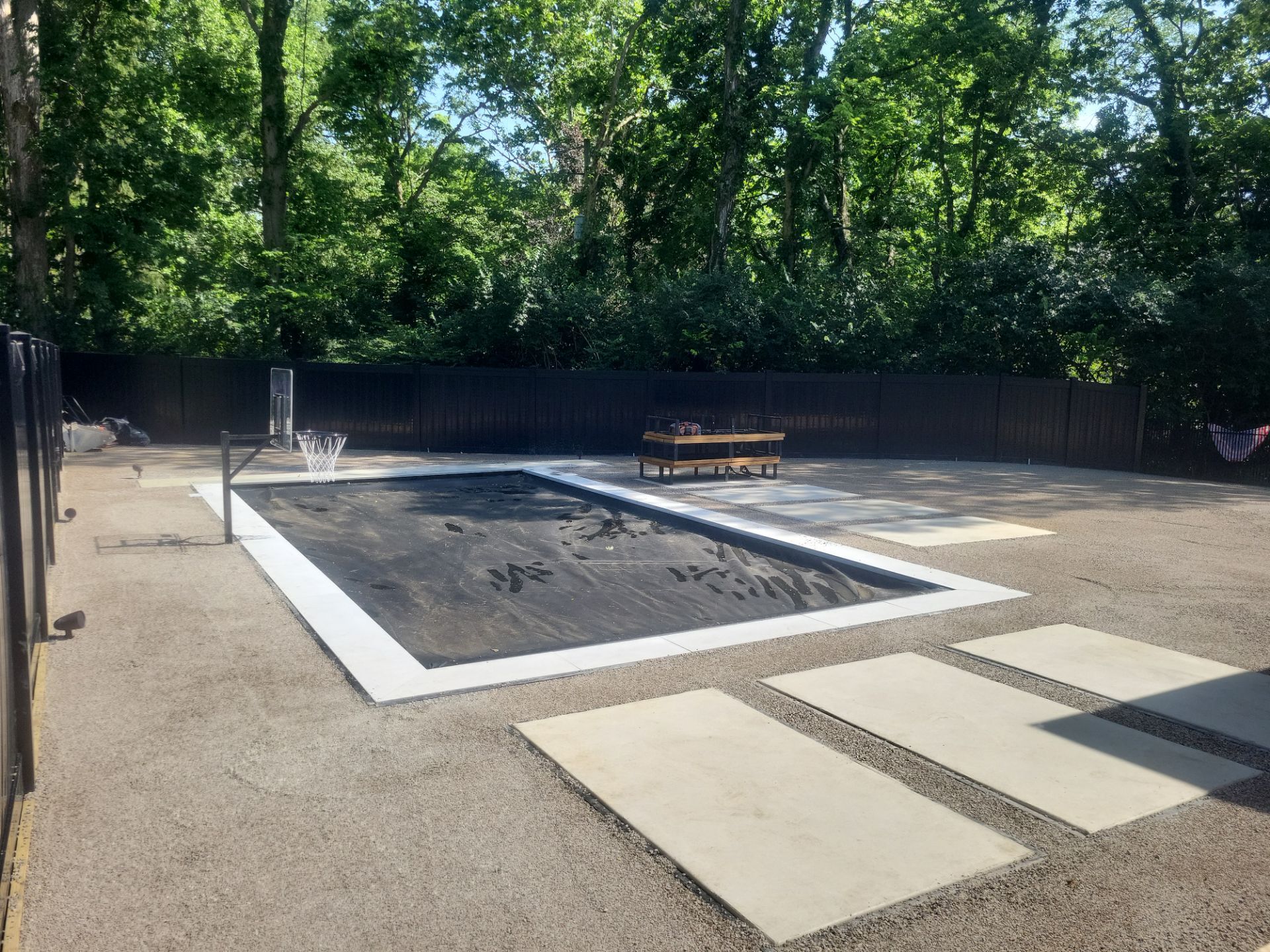High-End Residential Turf Surrounding Pool in Powell by Southwest Greens Midwest