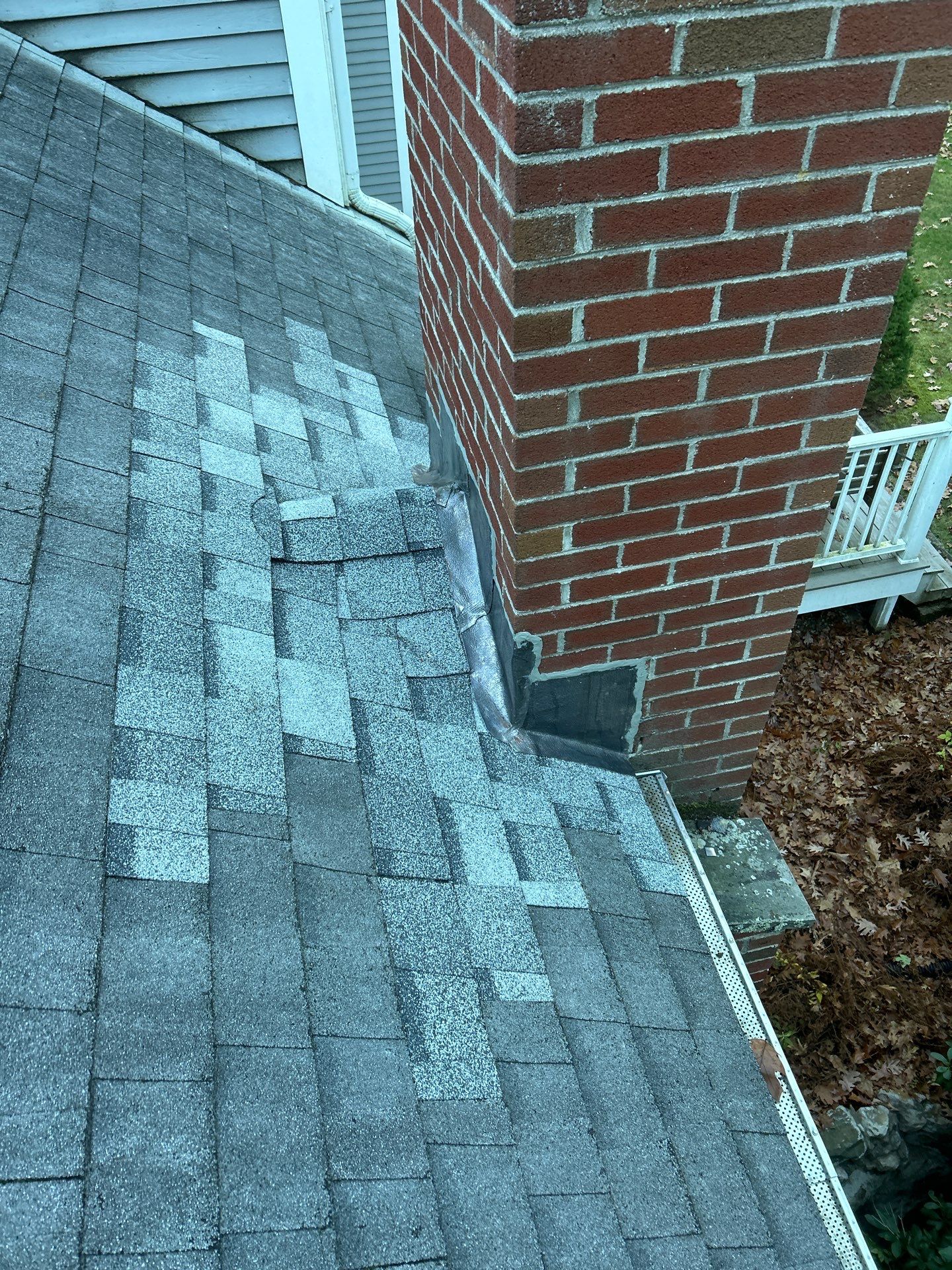 North Andover Chimney Flashing Repair with Lead Installation by Mighty Dog Roofing of Greater Middlesex County