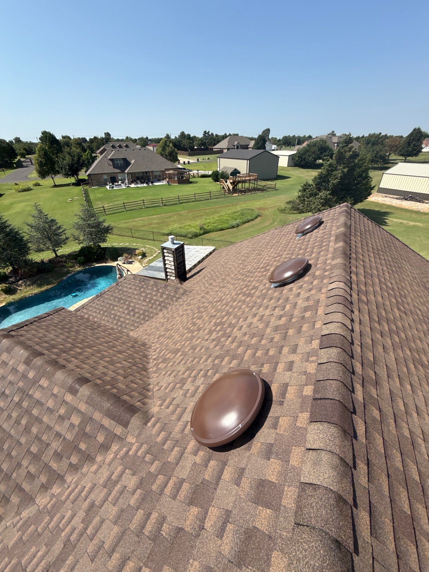 roof replacement in Edmond by McCann's Roofing and Construction