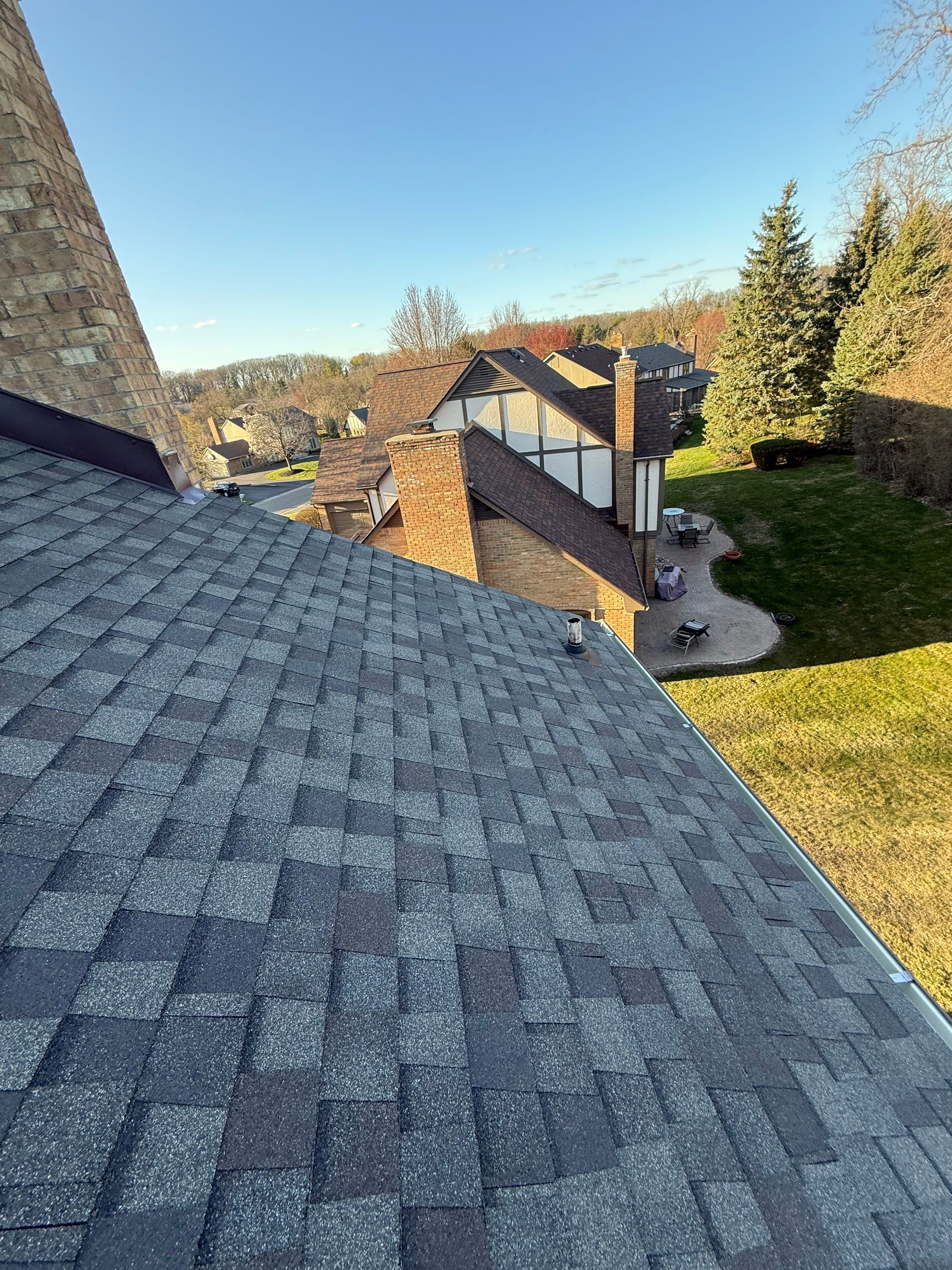 Project in West Bloomfield Township by Eave Roofing