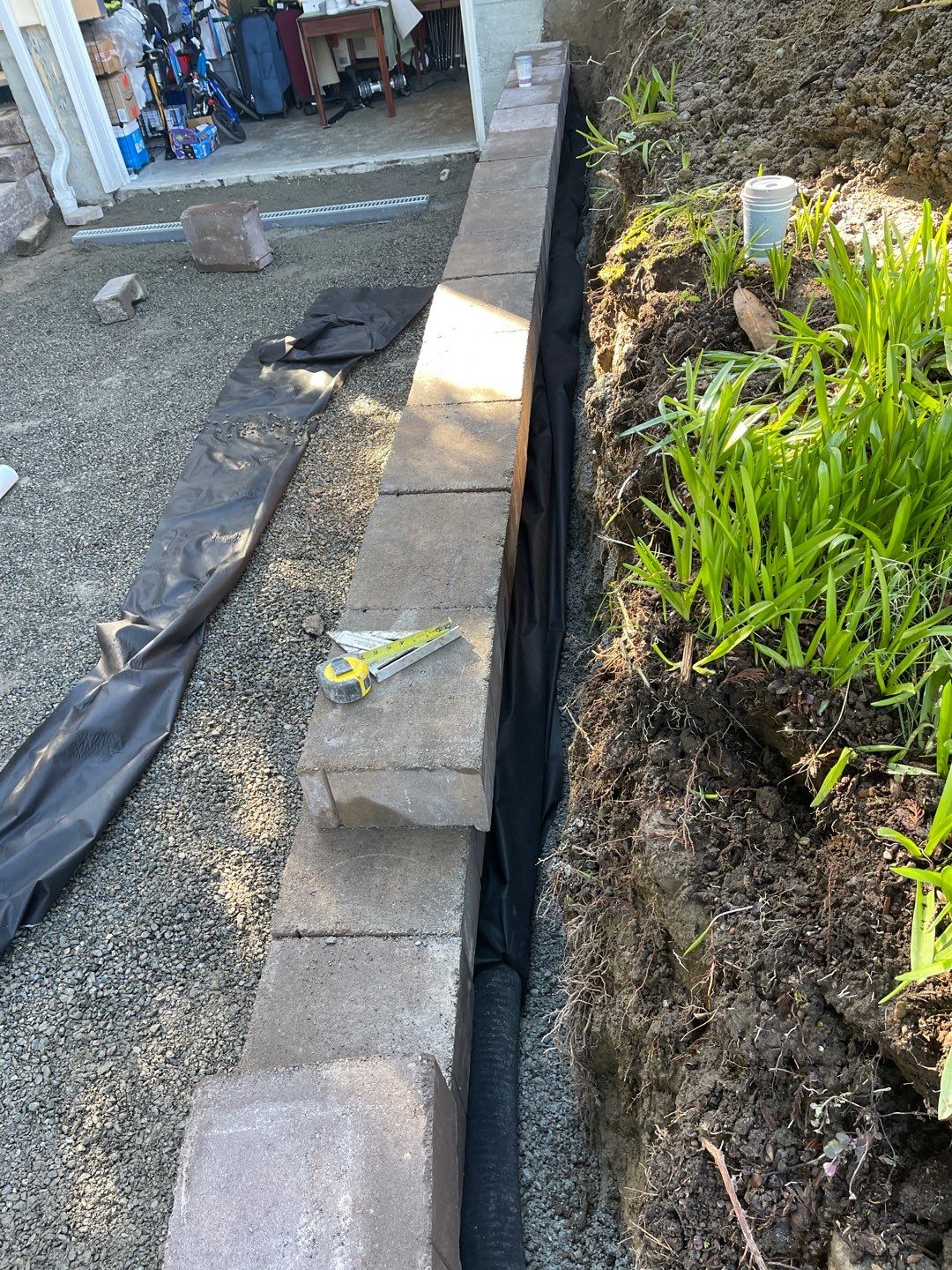 Lorra | Asphalt Driveway Repair & Retaining Wall by Jireh Asphalt & Concrete Inc 