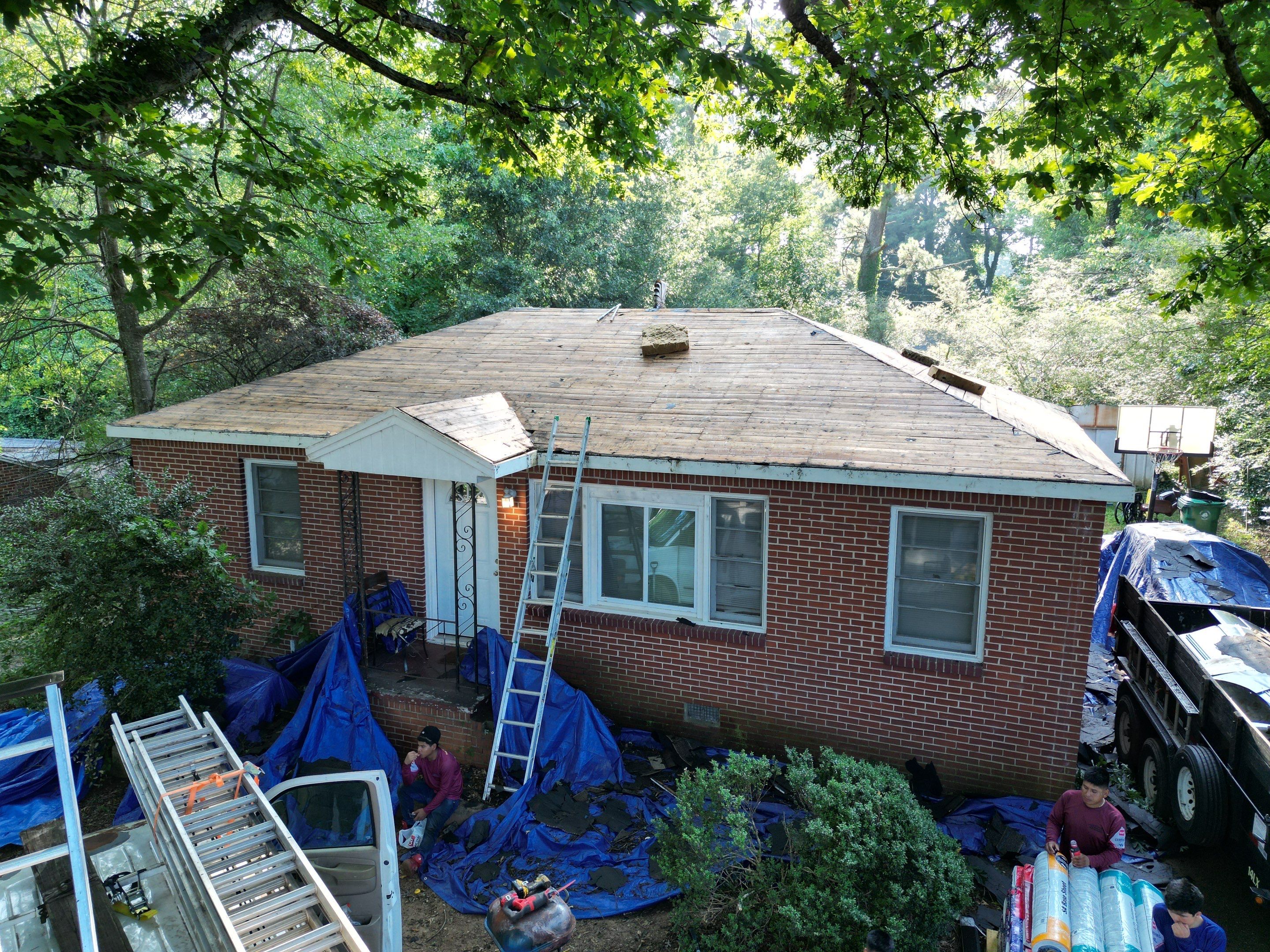 Roof replacement by Deerfield Roofing LLC