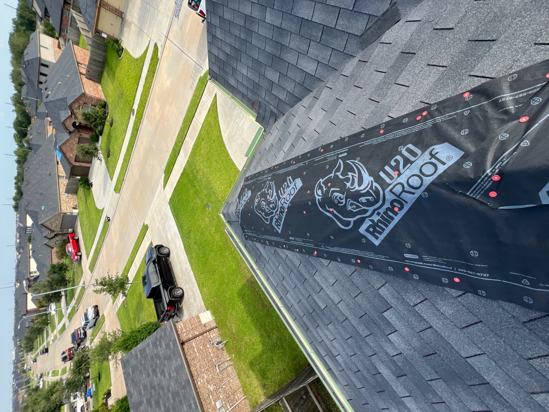 Residential Roofing Repair using Owen's Corning Duration (Lifetime) Shingles by Roof Repair Company