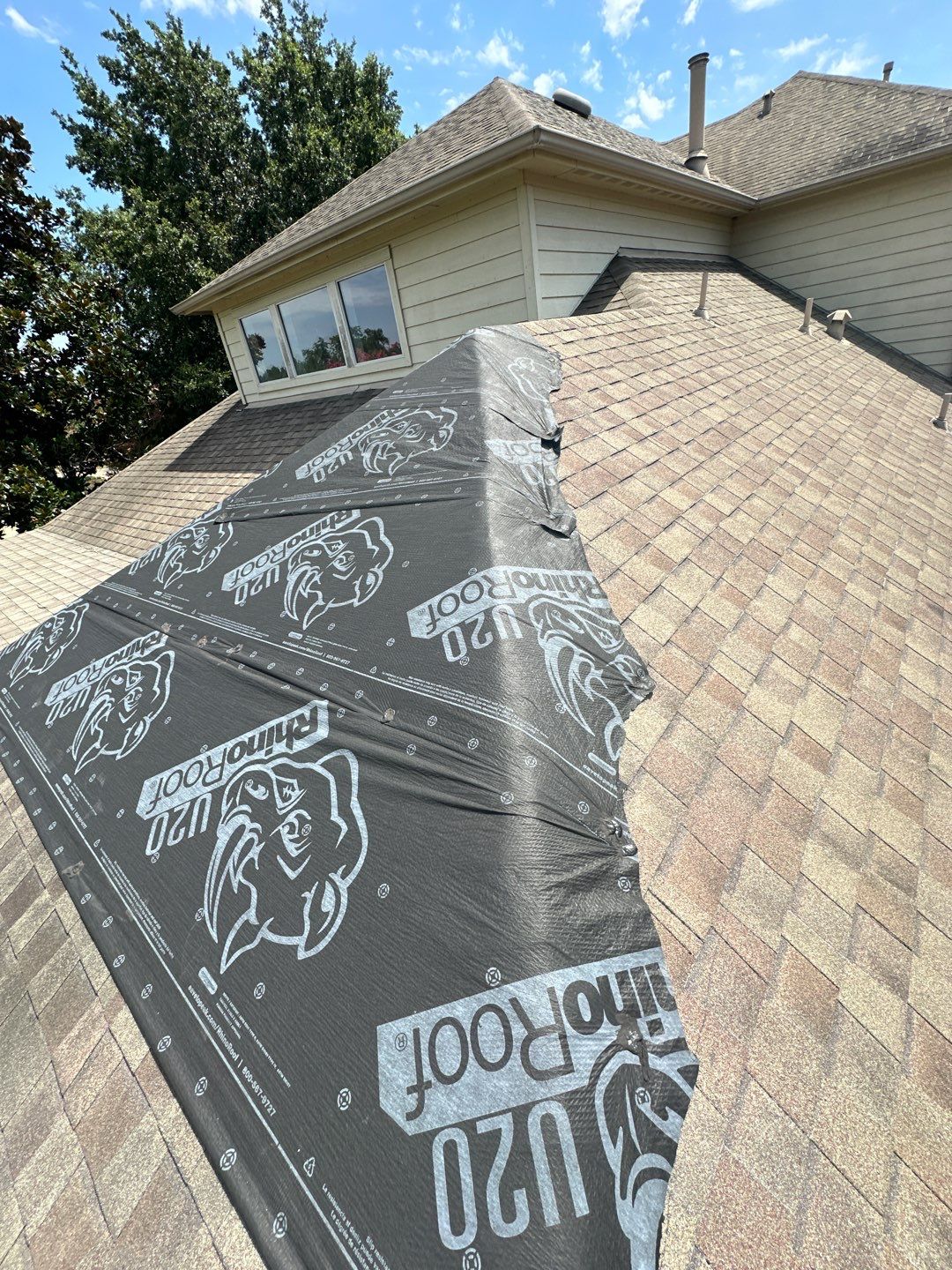 Residential Roofing Repair using Owen's Corning Duration (Lifetime) Shingles by Roof Repair Services LLC