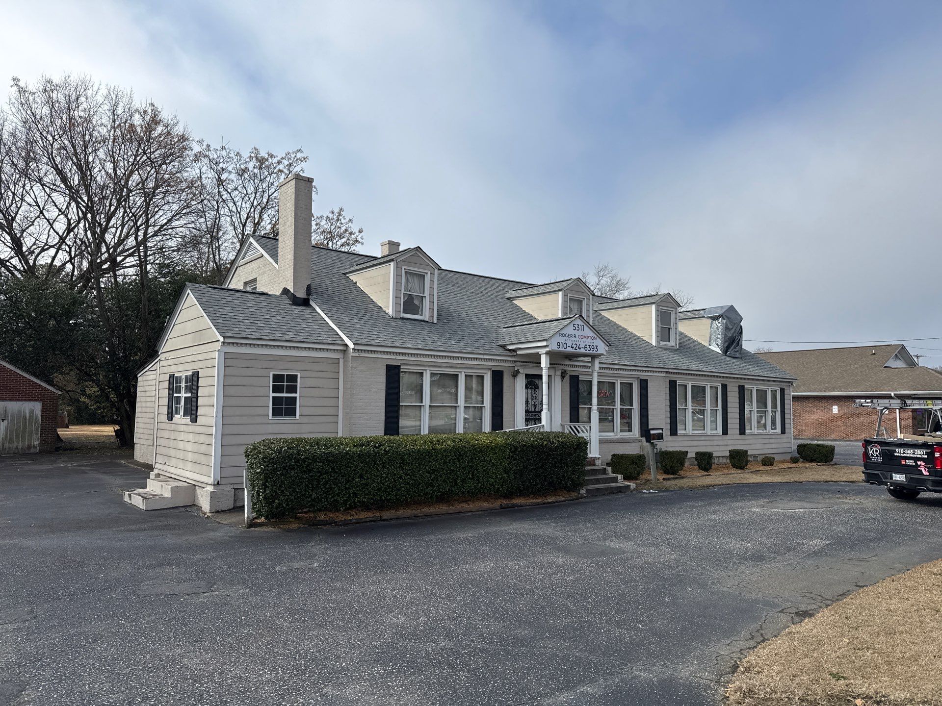 Exterior Damage using Inspection by Karcher Roofing & Construction