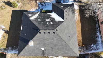 Residential Roof Replacement using GAF - HDZ - Charcoal