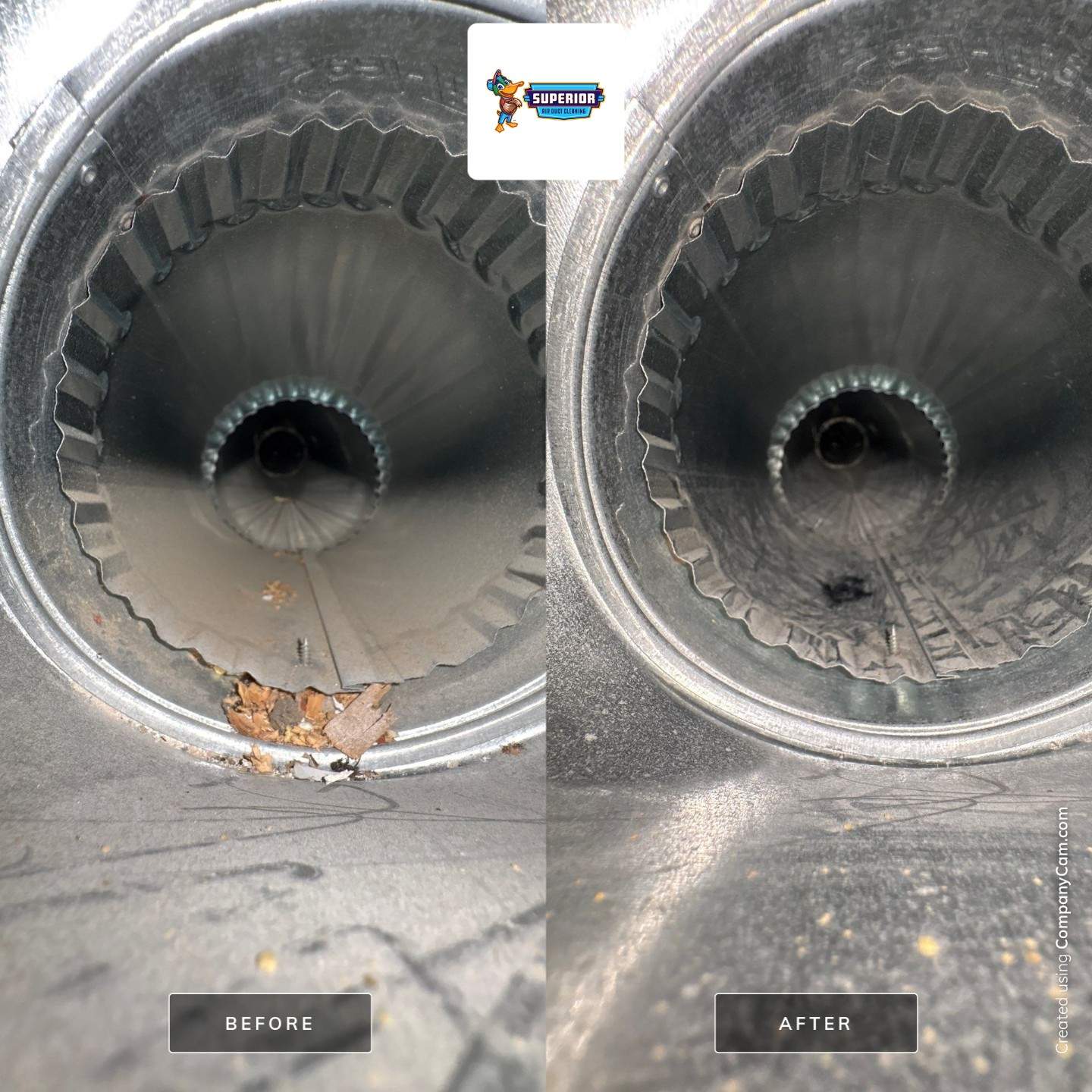 Air Duct Cleaning With a Vacuum in Sewickley, PA  by Superior Air Duct Cleaning