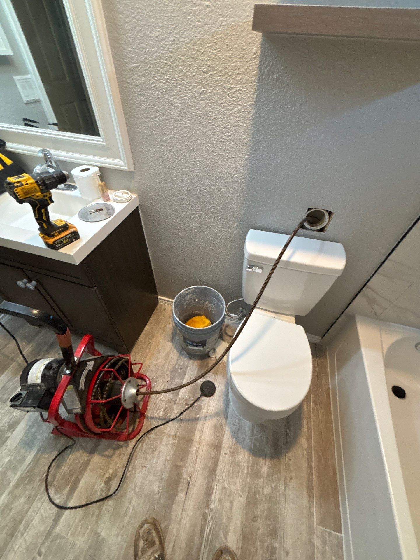 Bathroom Remodel with New Shower and Vanity 