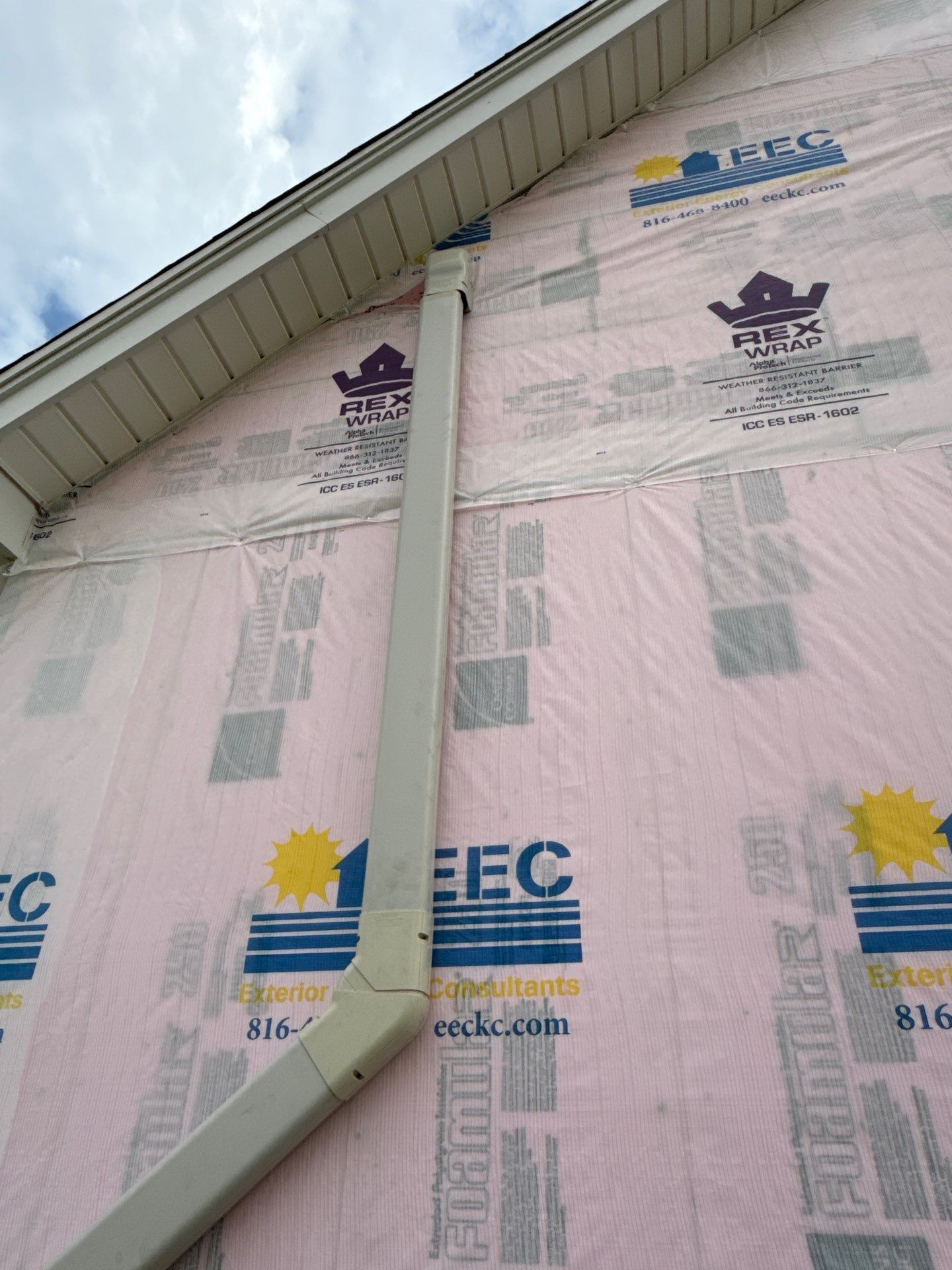Out with the Old , in with the Blue  by EEC  Windows, Siding & Roofing 