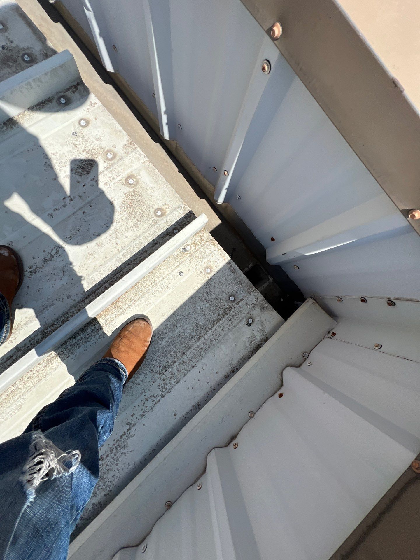 Commercial Roofing Repair using Metal by Roof Repair Company