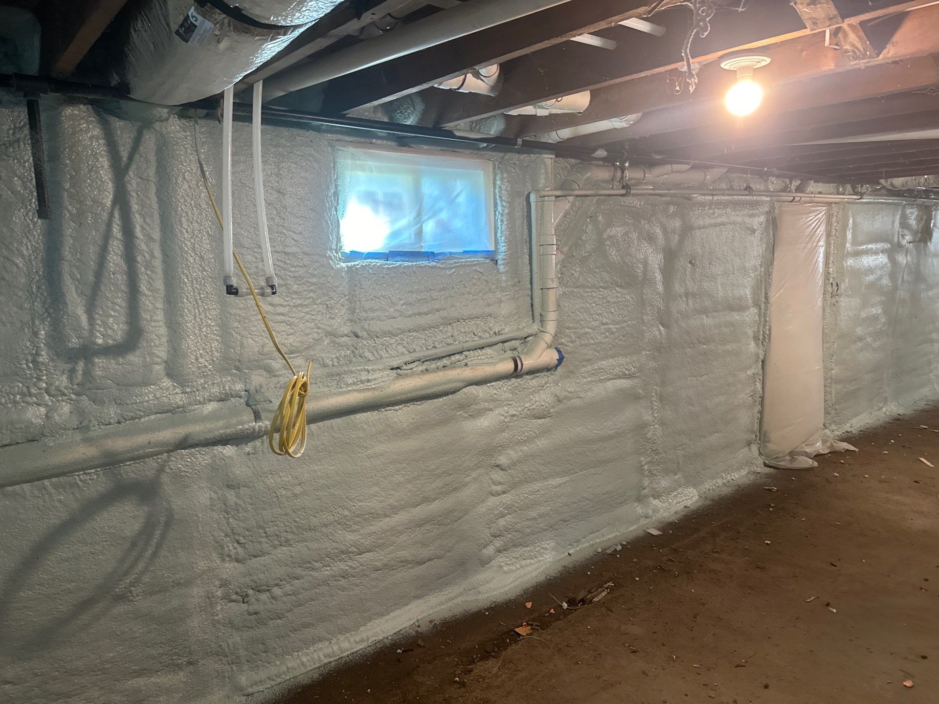New Home Construction using Closed Cell Spray Foam by NYS Foam & Energy