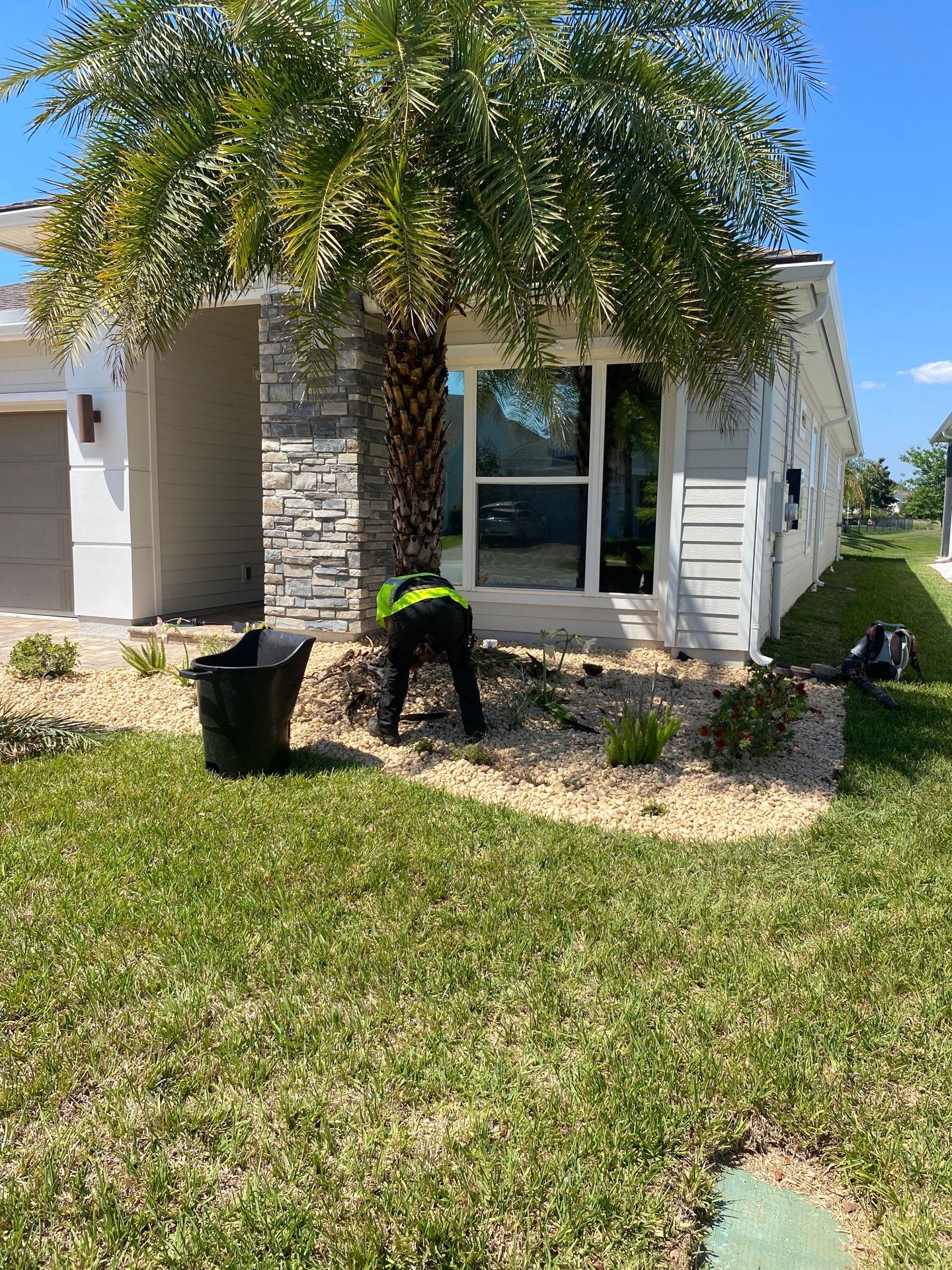 Residential | Clean-up, Sod and Rock Installation by ProGreen Services