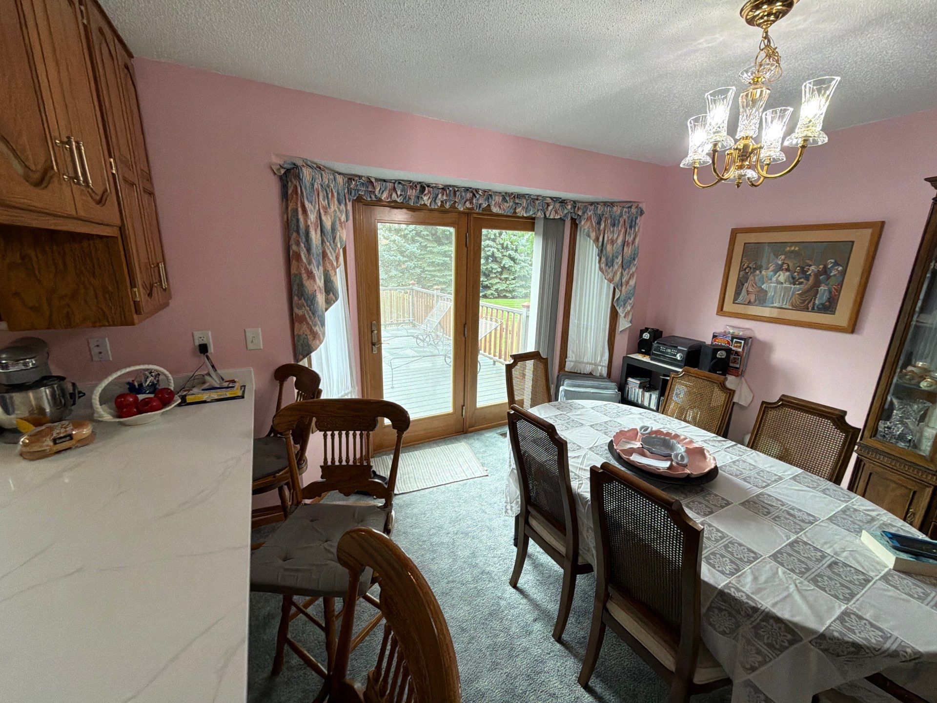 Interior Kitchen and Dining Room Painting Refresh in Sioux Falls by Select Painting, Coatings & Garage Cabinets