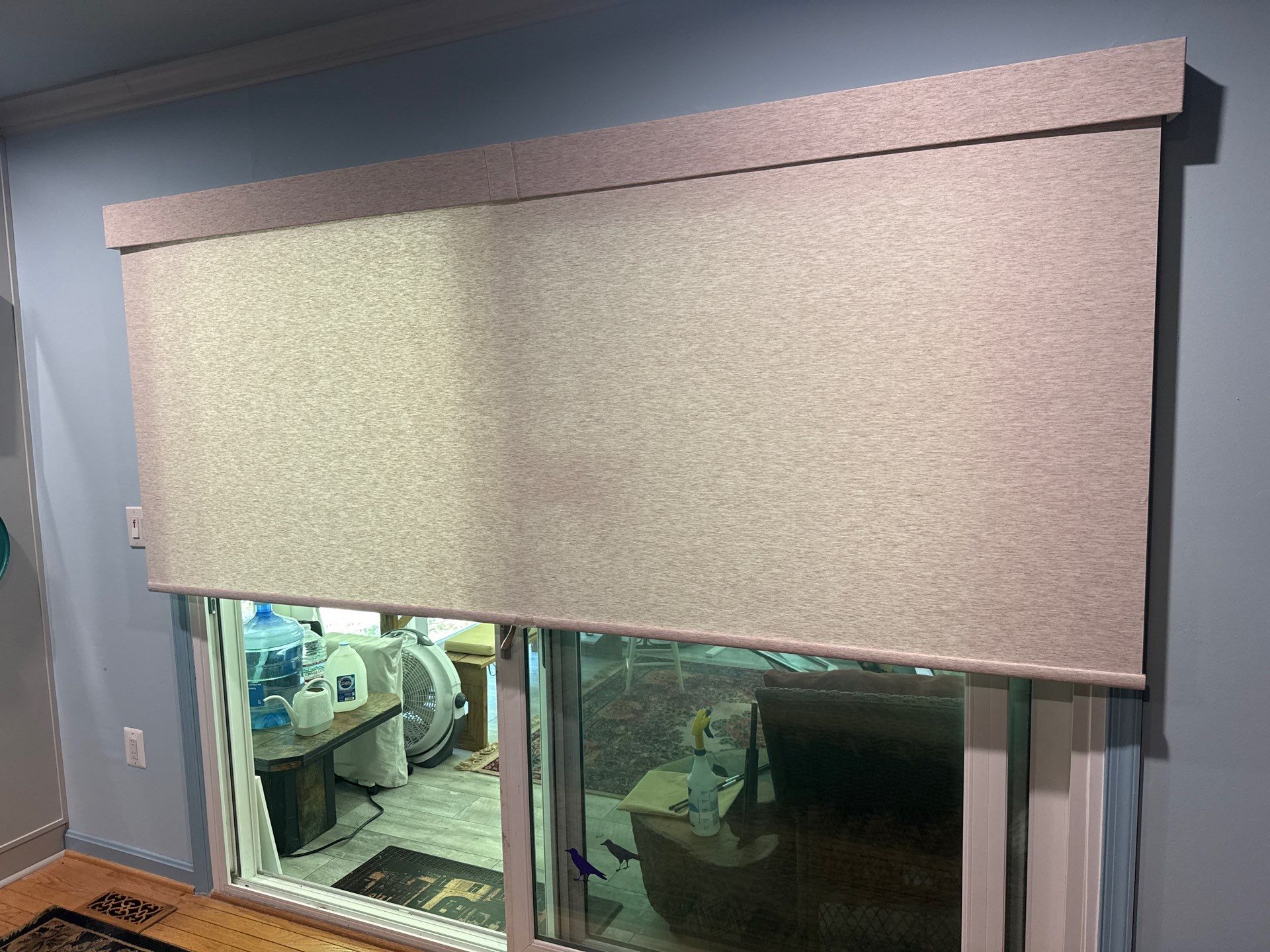 Roller Shade Project in Sunderland, MD by Southern Maryland Custom Blinds