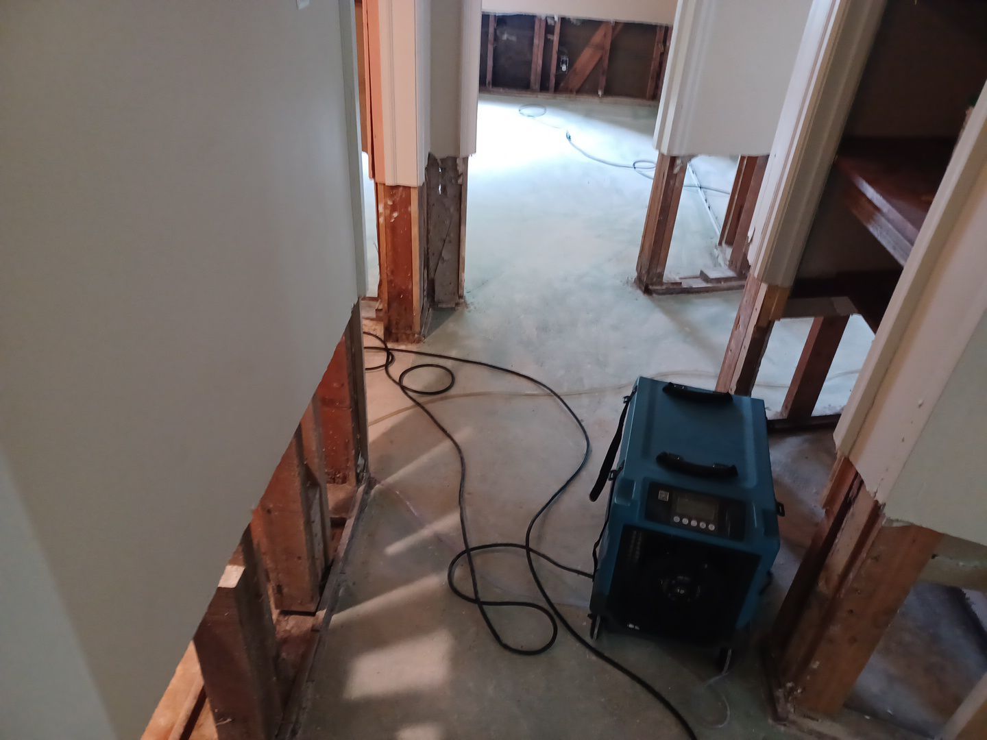 Project in West Bloomfield Township by EzDry Water Mitigation & Property Restoration
