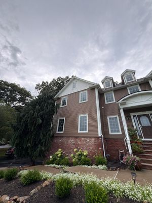 Window Cleaning in Boonton, NJ — Gallo Bros job photo