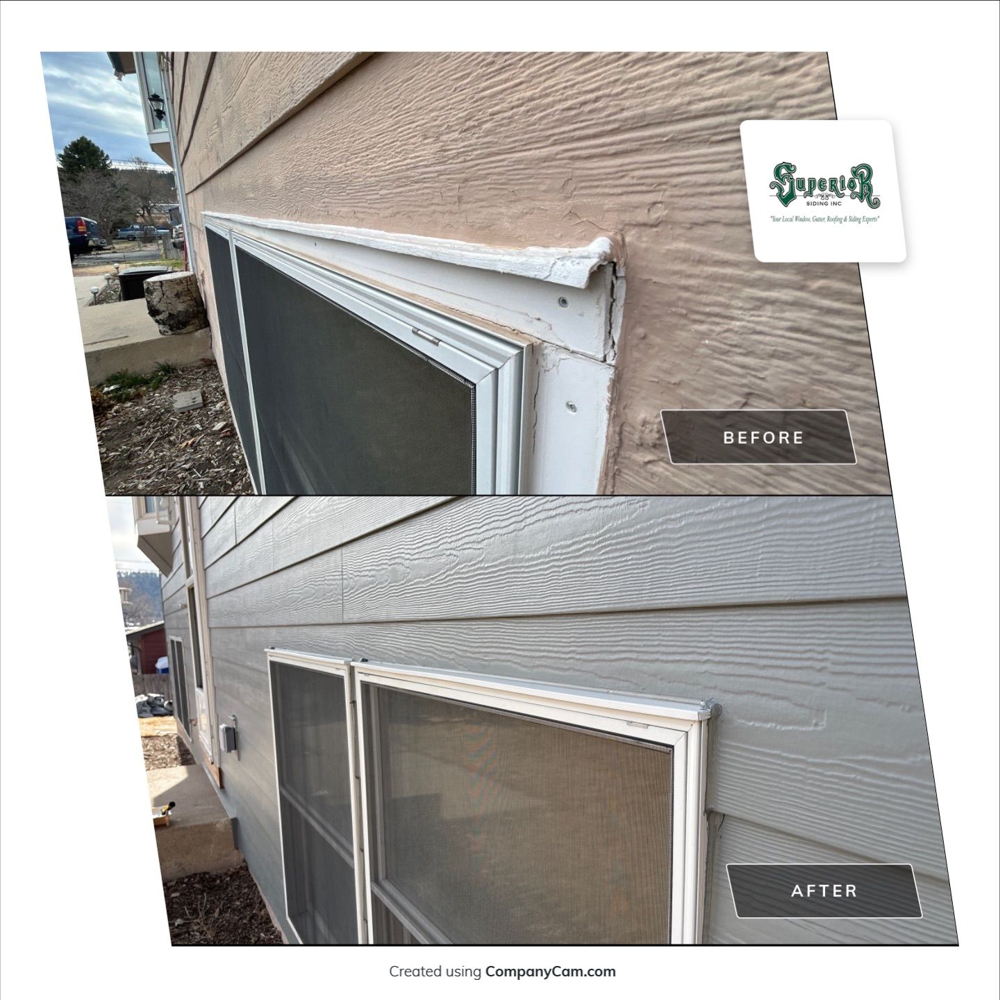 Black Hawk Home Showing its Age by Superior Siding Inc