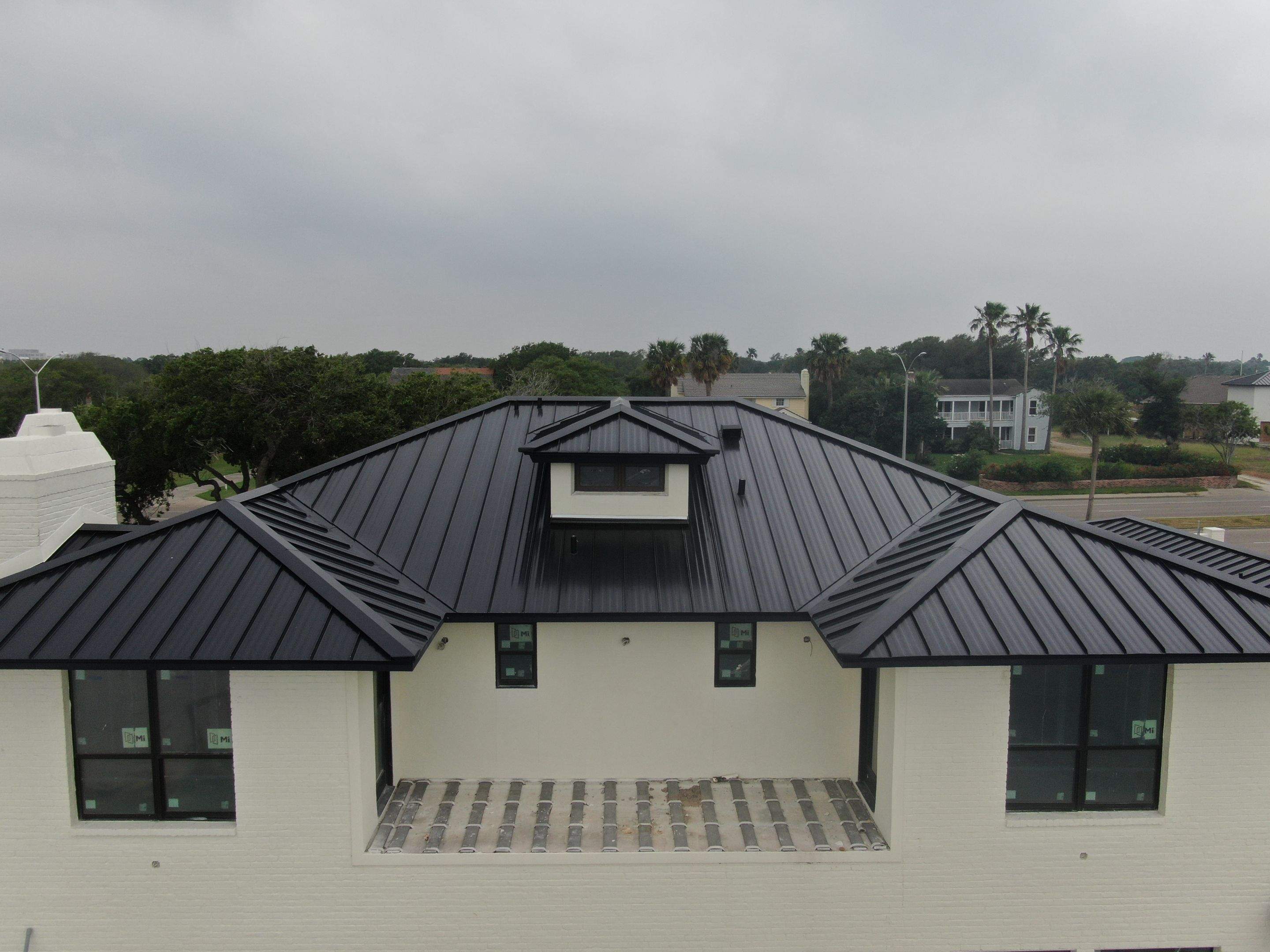 Megalodon Metal Roof on Corpus Bay by Bayfront Roofing and Construction