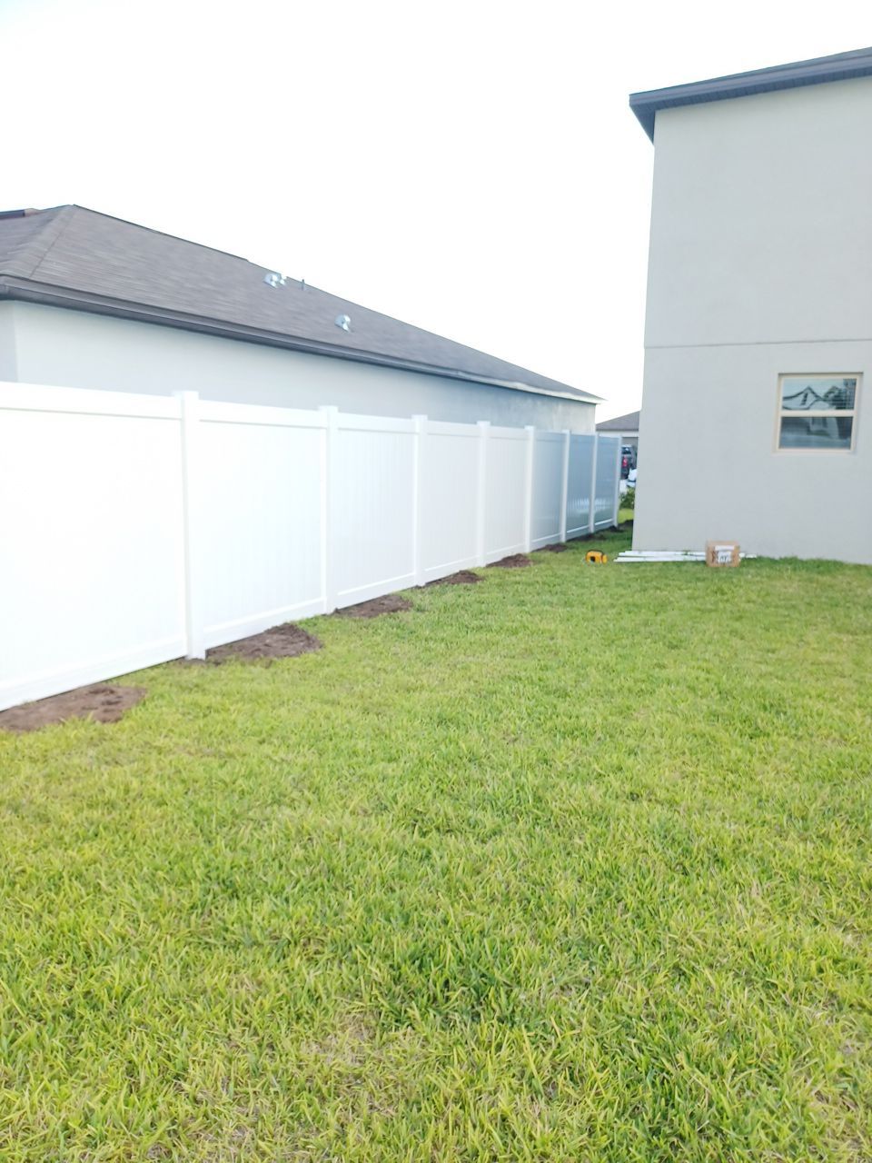 Riverview, FL 6ft. Tall White Vinyl Privacy Fence by Asap fence and gates, LLC
