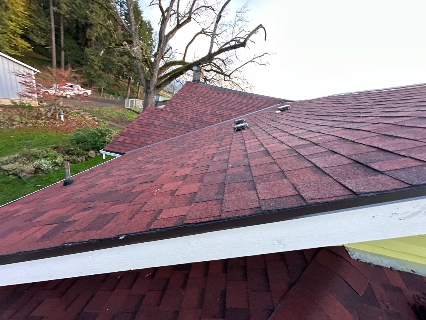 Merlot Shingles by Reimagine Roofing