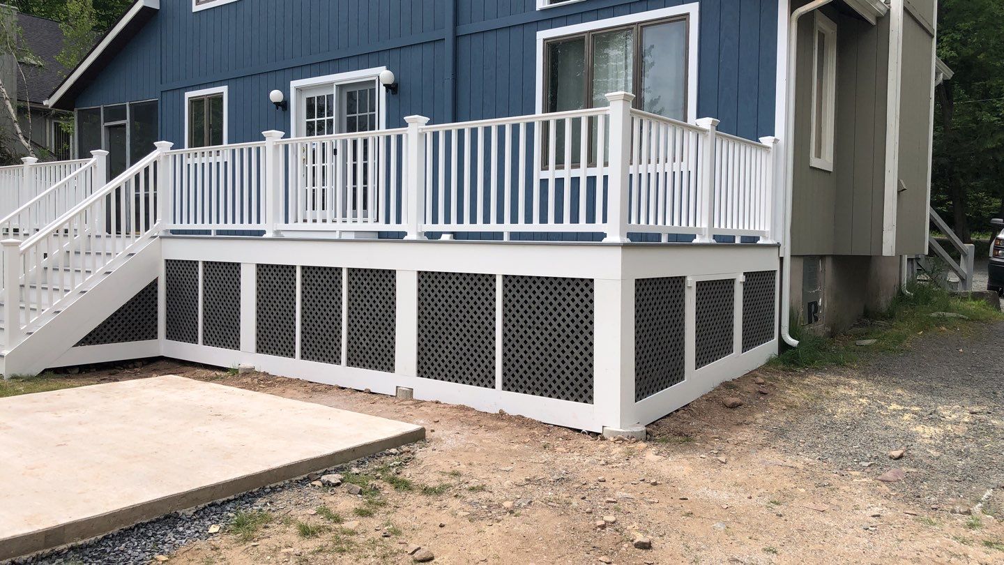 Krentar Composite deck by Burke Home Services
