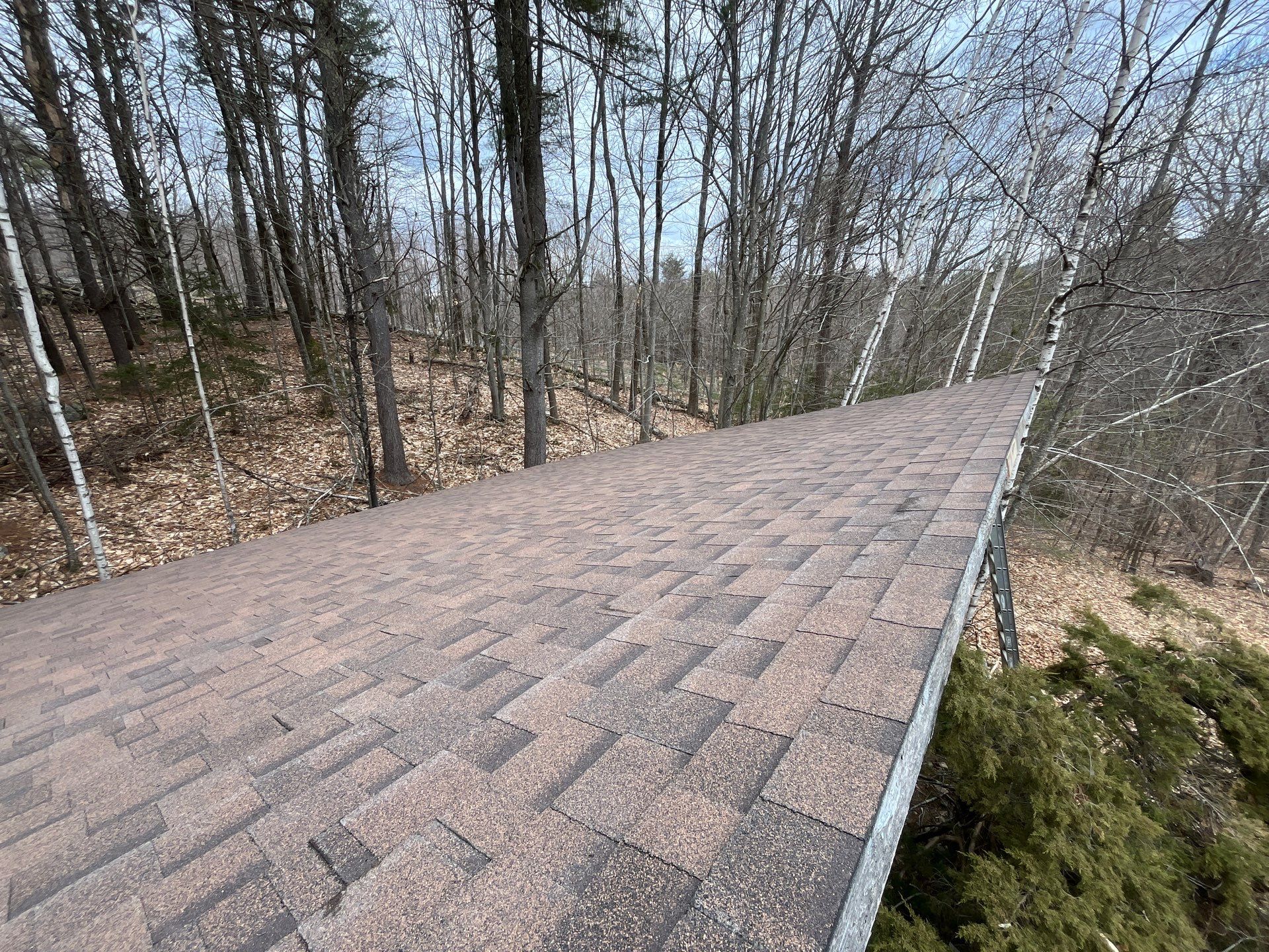 New Asphalt Roof in Alton New Hampshire by Tall pine roofing