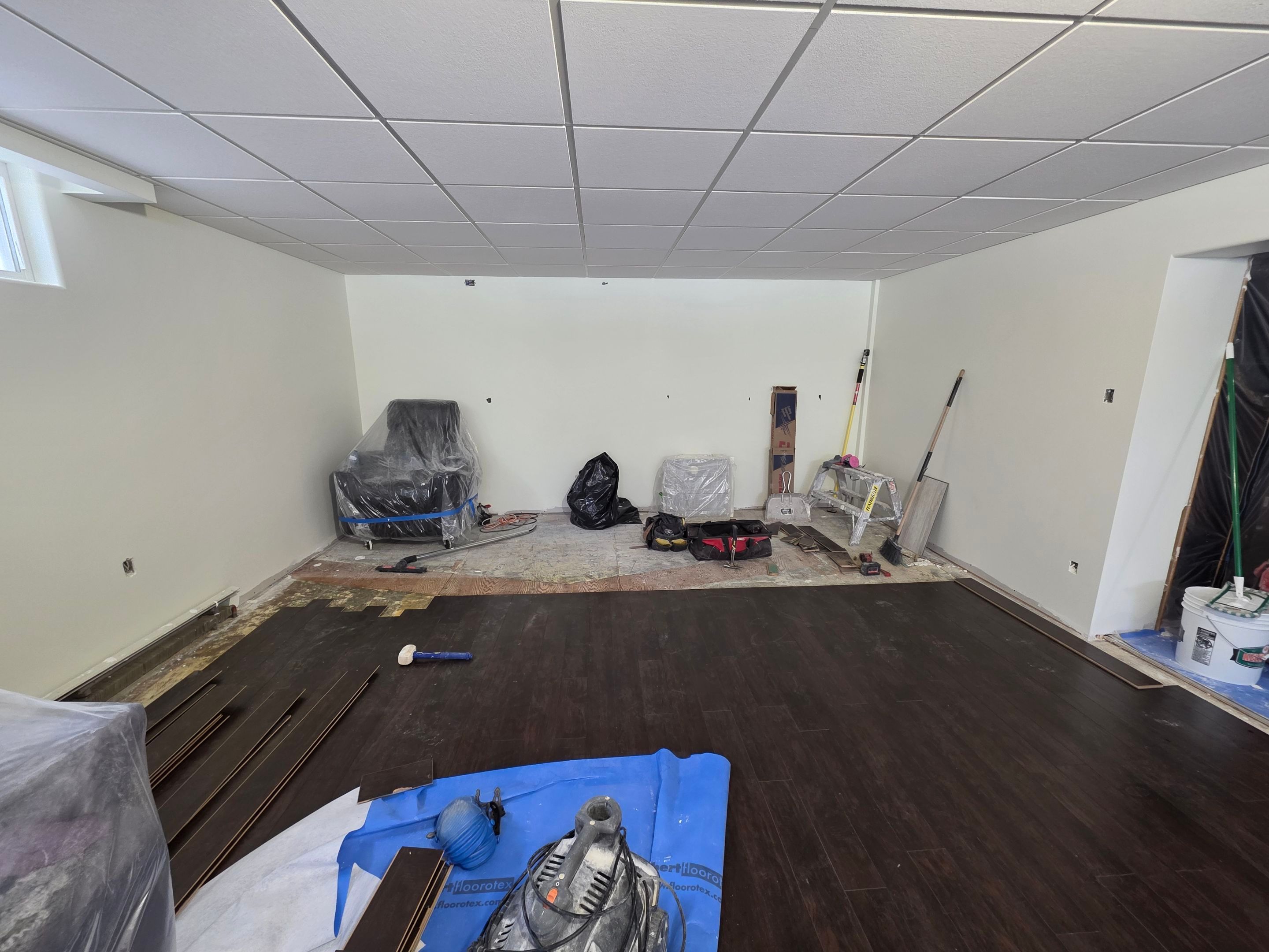 Basement Reno by Impact Construction Sudbury