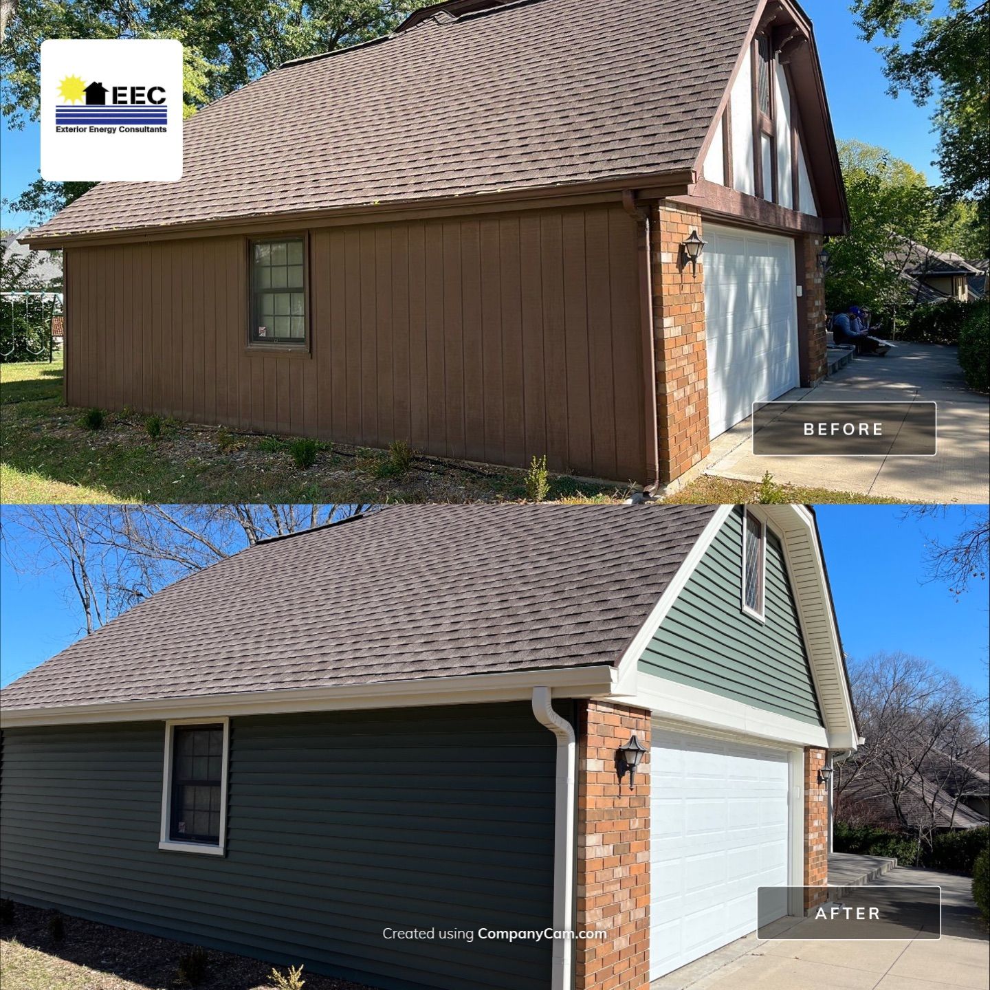 Siding Installation using Spruce Exterior Portfolio Vinyl Siding by EEC Windows, Siding & Roofing