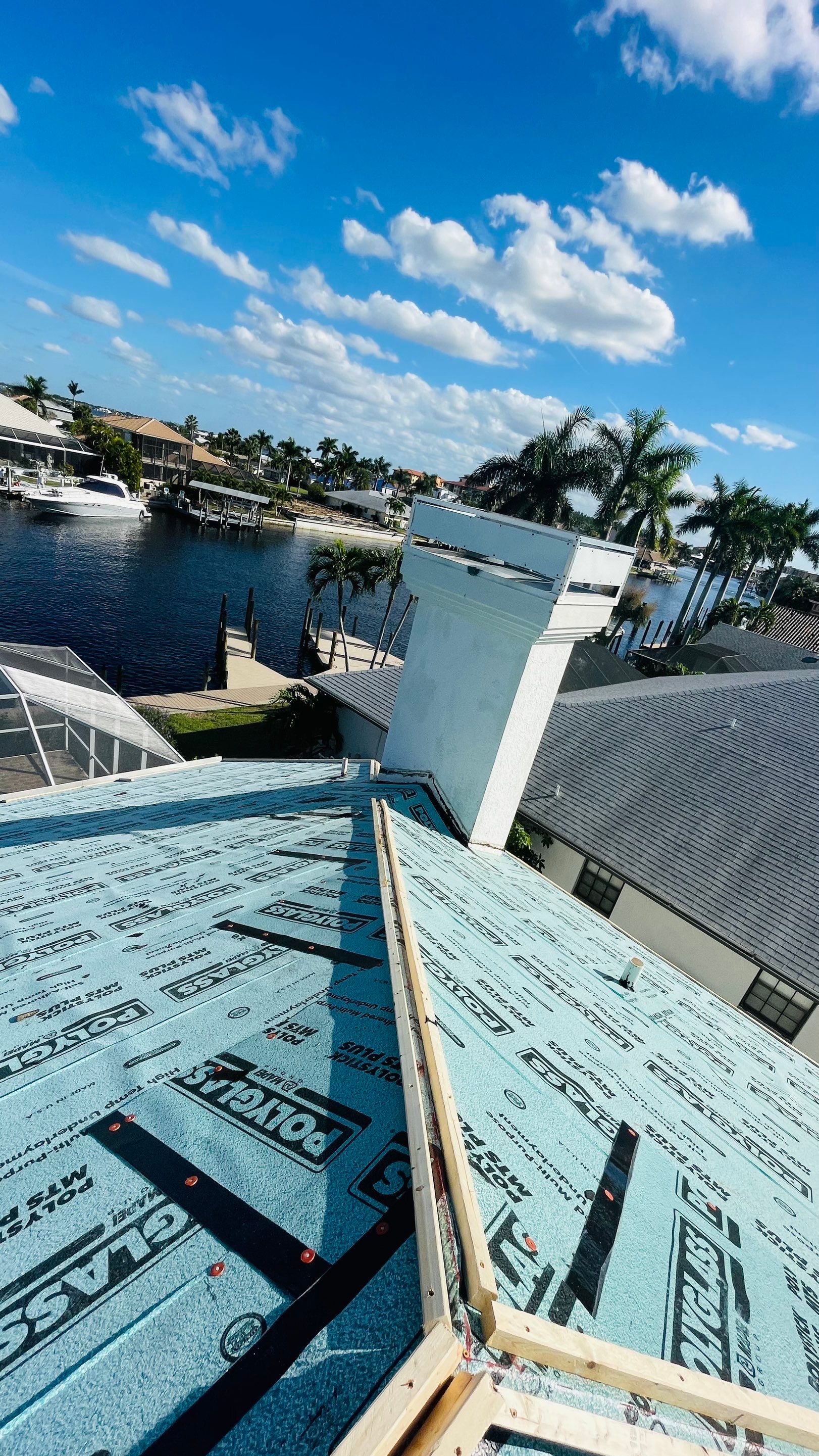 Residential Roofing Installation using Westlake (Boral) Stone Coated Steel in Cape Coral by Four Peaks Roofing