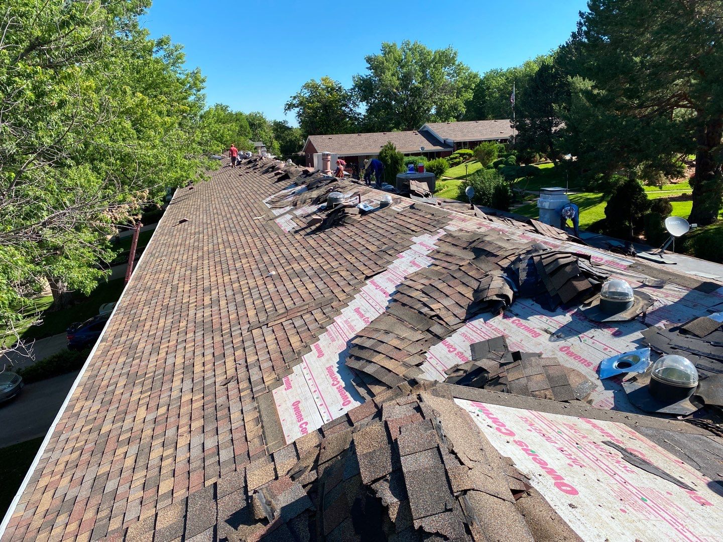 Multi Family Restoration using Owens Corning TruDefinition Duration STORM by A to Z Roofing