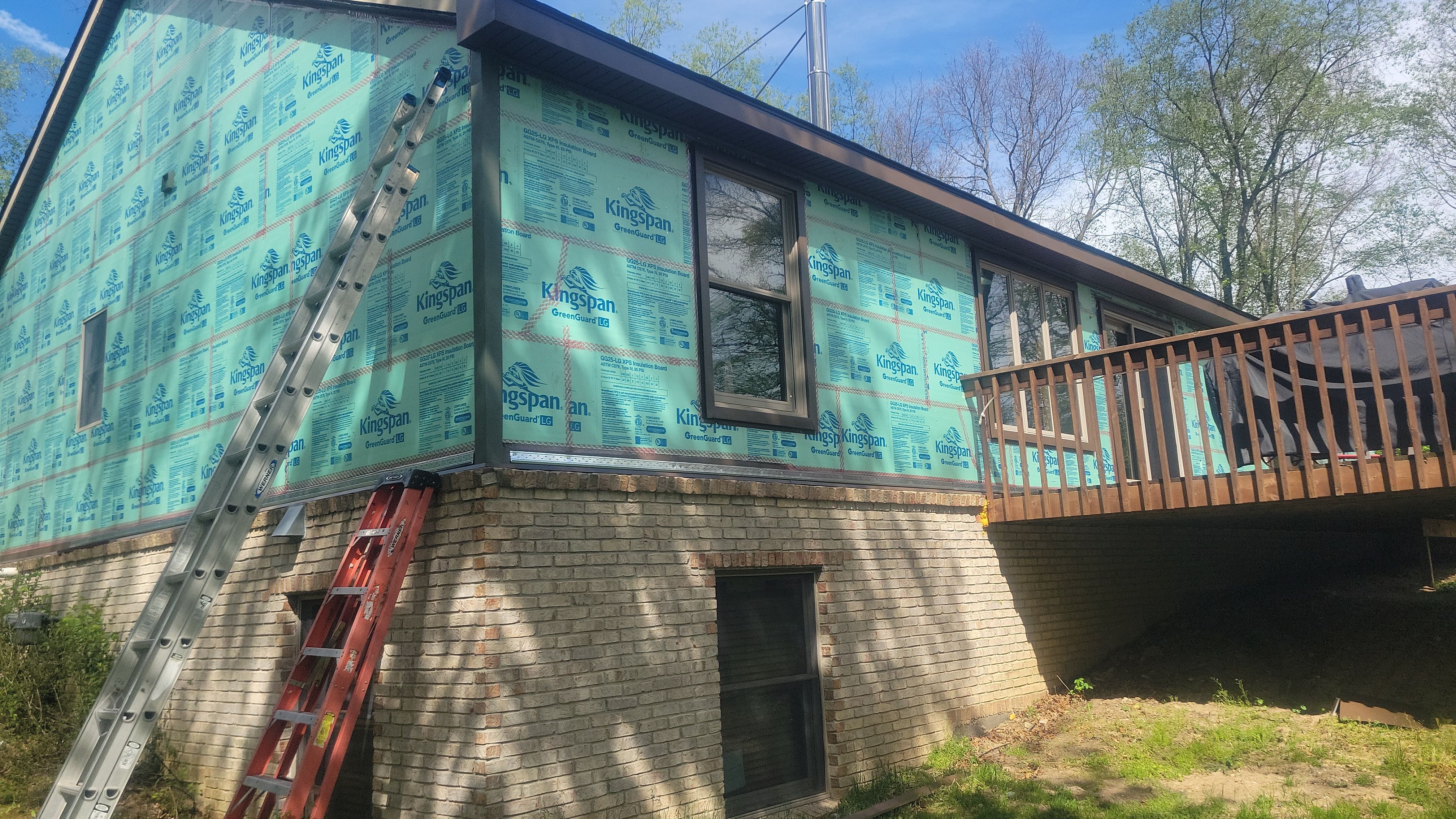 Siding Replacement using Alside S7 Cedar Mill Grain Composite by 180 Contractors