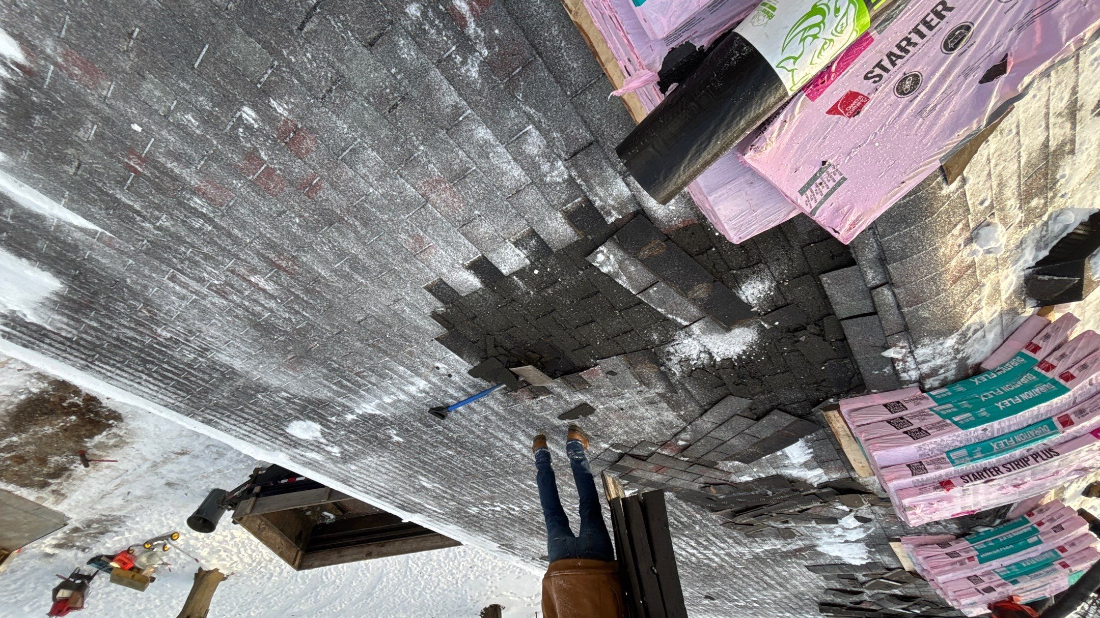 Roof Replacement using Owens Corning Duration Shingle by 180 Contractors