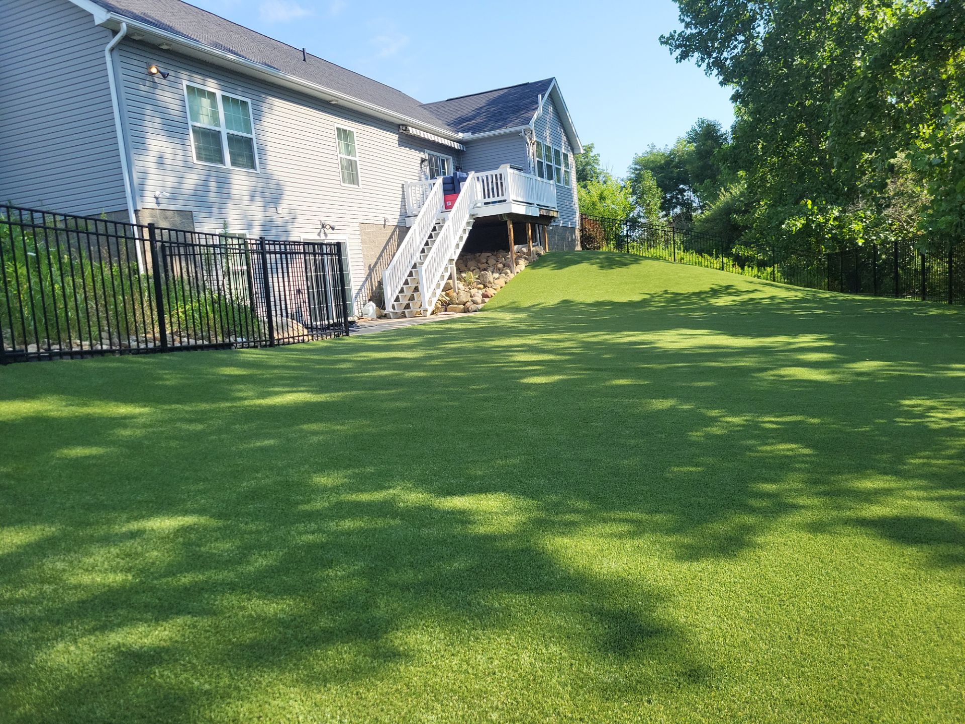 Residential Full Turf Yard in Canal Fulton (2016) by Southwest Greens Midwest