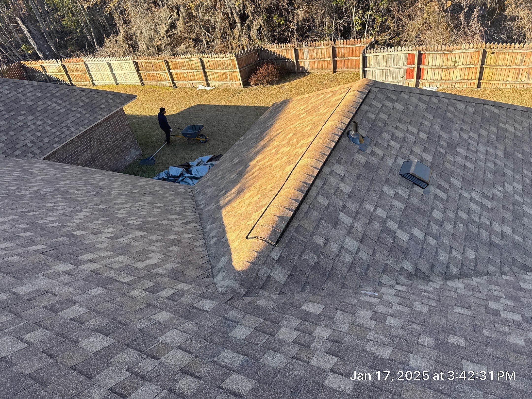 Full Architectural Shingle Roof Replacement in Hinesville, Georgia by Talya Roofing