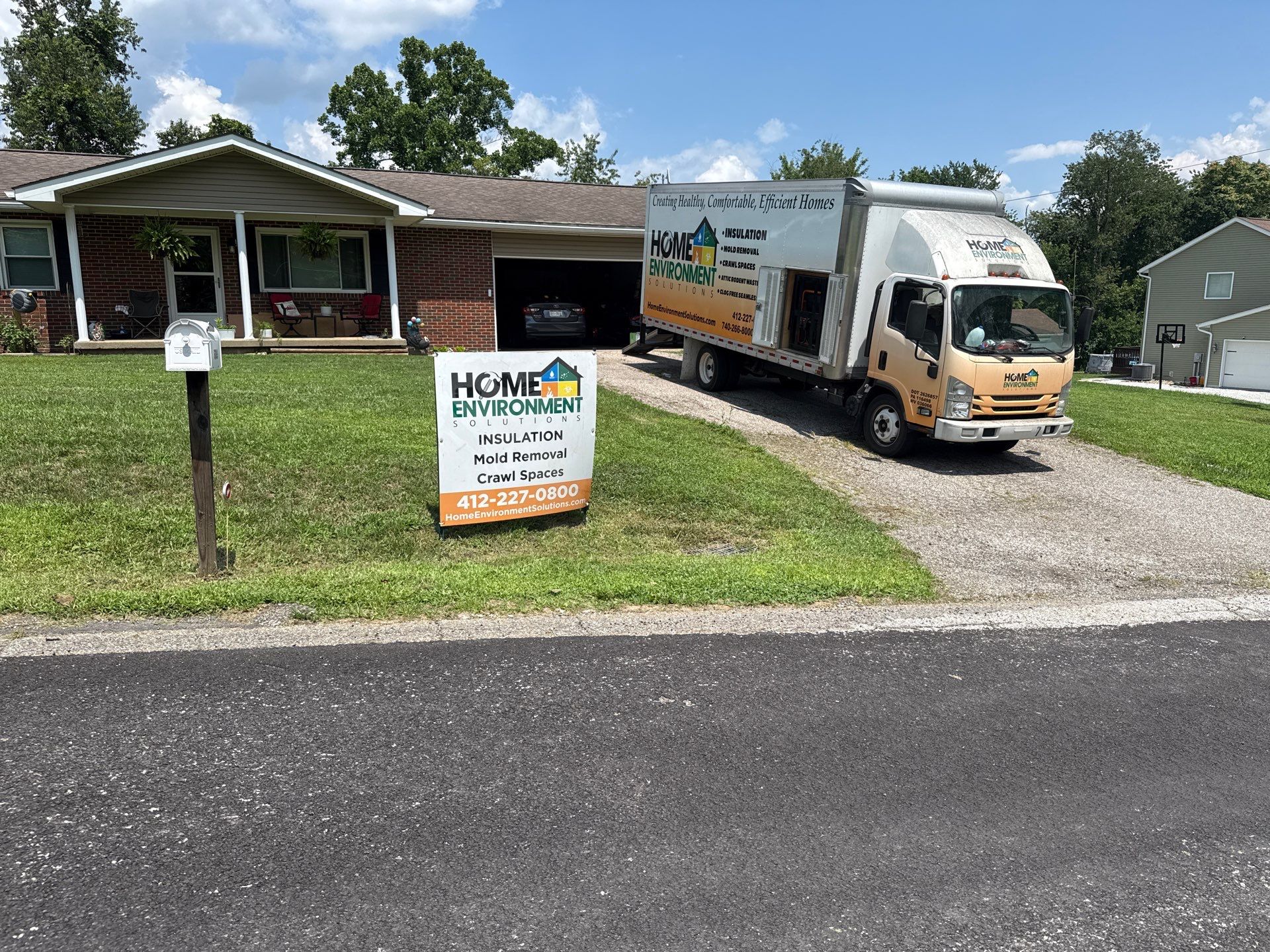 Attic Insulation in Moundsville WV Home by Home Environment Solutions