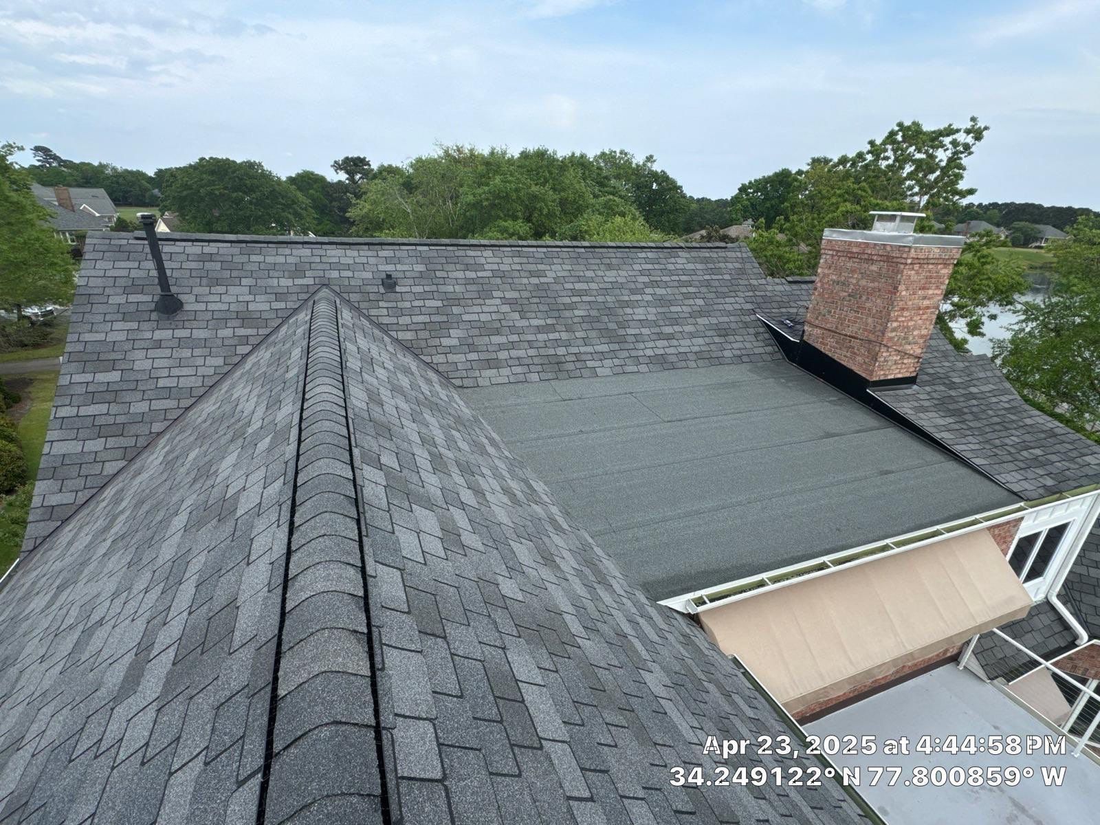 FORTIFIED Roof Replacement with VELUX Skylights in Landfall, Wilmington, NC by RGR Construction and Roofing, LLC