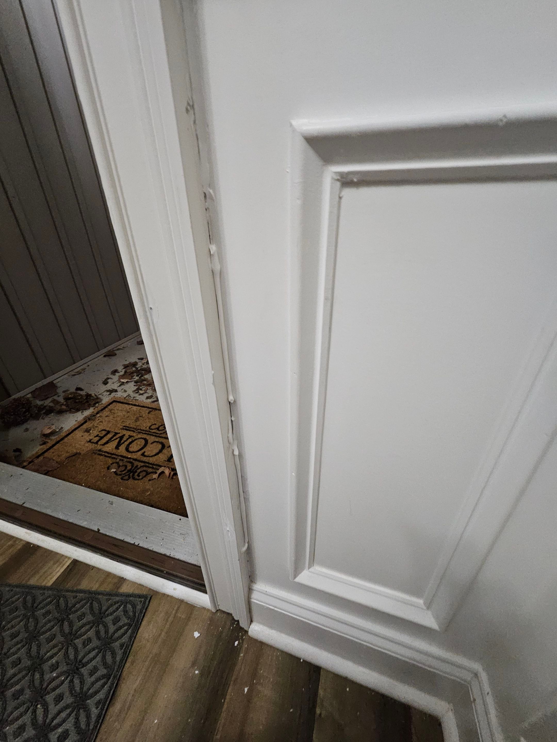 Drywall/door/frame repair and towel hanger installation by Swift Signings and Services LLC