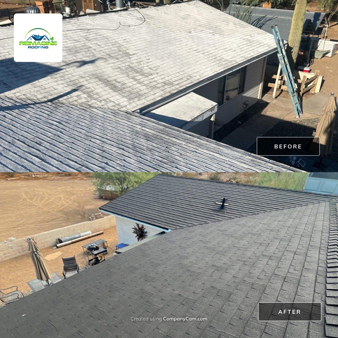 Graphite Stone Coated Steel by Reimagine Roofing