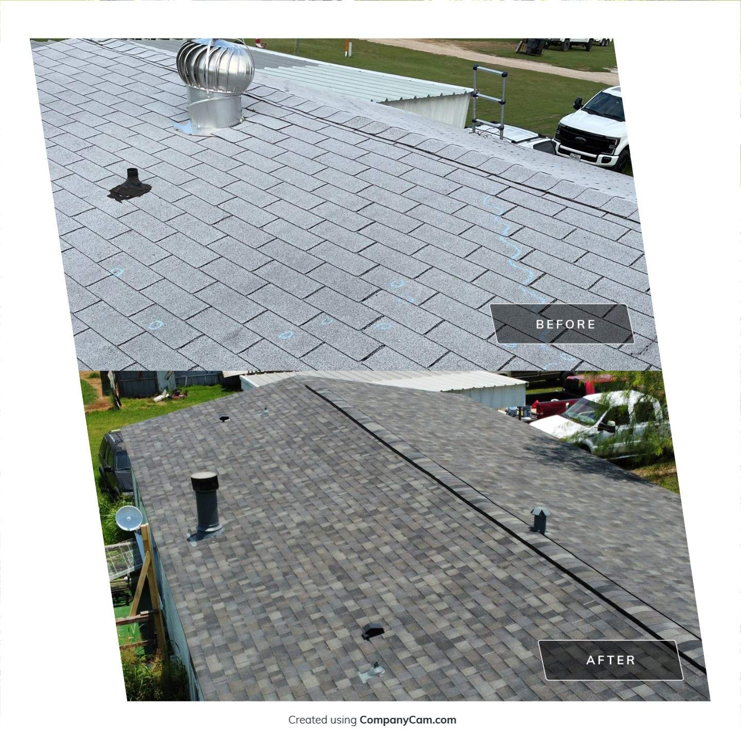 Residential Roofing Installation using ATLAS Pinnacle Pristine Shingles by Harvey Roofing & Construction