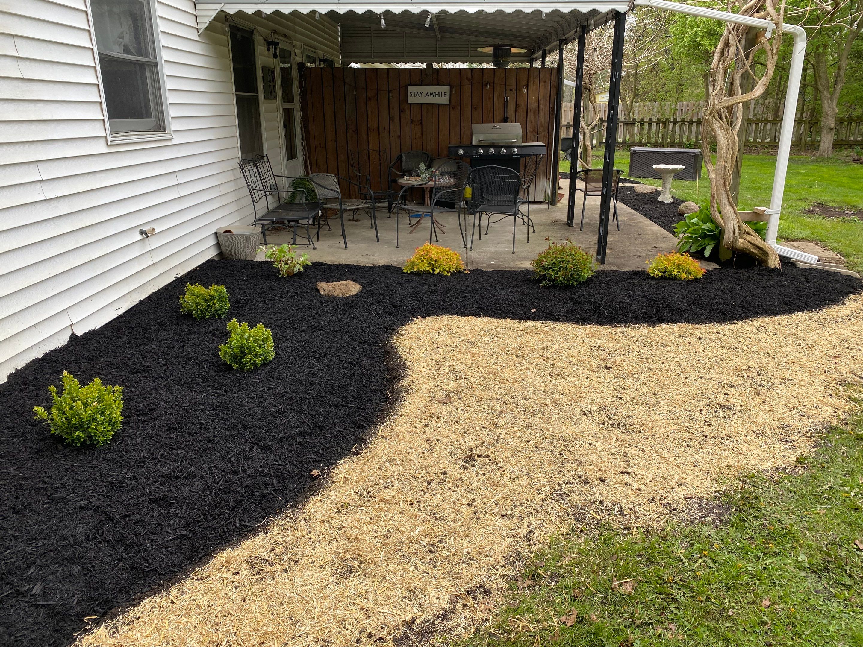 Grading Beds Install by Elm Rose Gardens